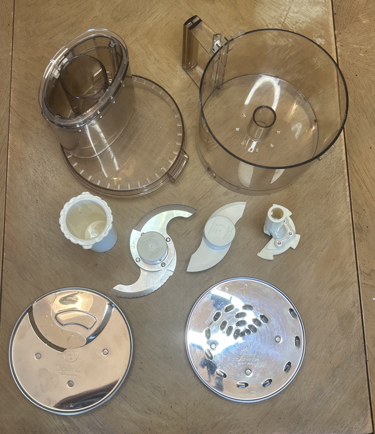 Cuisinart DLC-10 Plus Replacement Food Processor Parts Lid Chute Pusher Extras