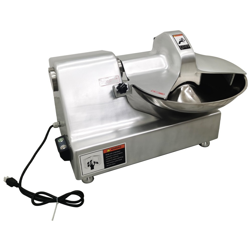 110V Commercial Electric Meat & Vegetable Chopper 8L Food Cutter Food Processor