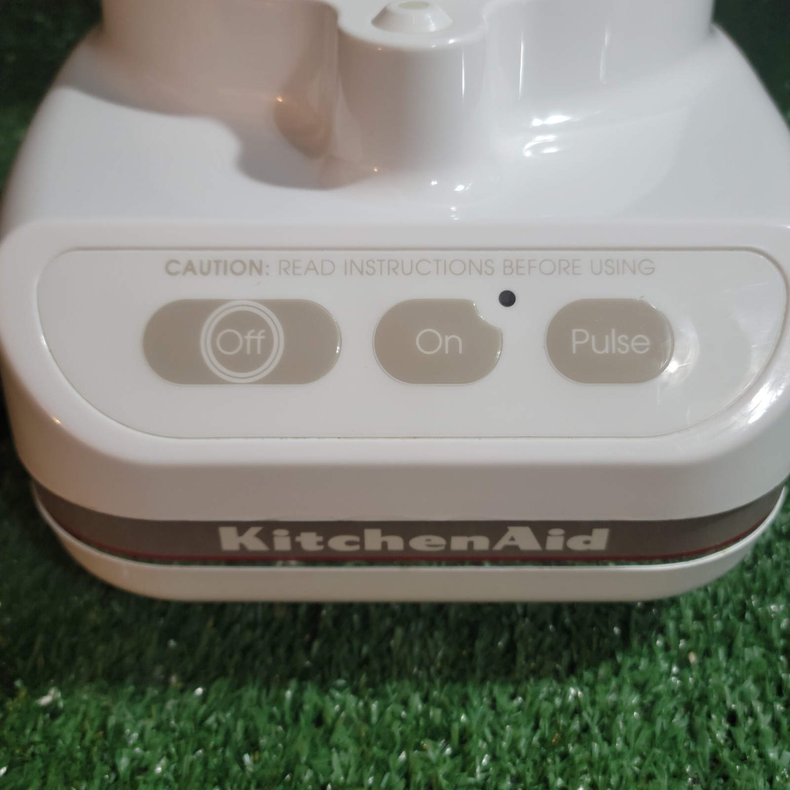 KitchenAid Food Processor MOTOR BASE Only KFP600WH 11-Cup White Tested VIDEO