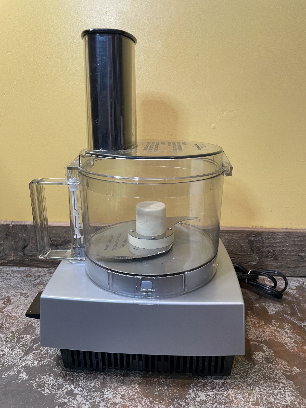 Cuisinart DLC-5 Silver Food Processor 7 Cup w/ Blades & Extras