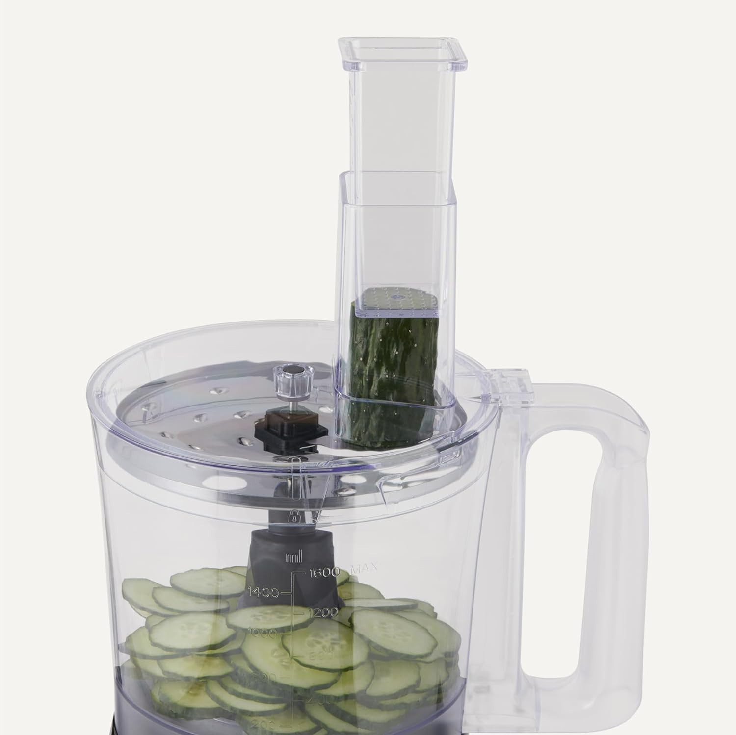 Food Processor and Vegetable Chopper with 10 Cup Bowl, 2-Speed, 500 Watt Motor,