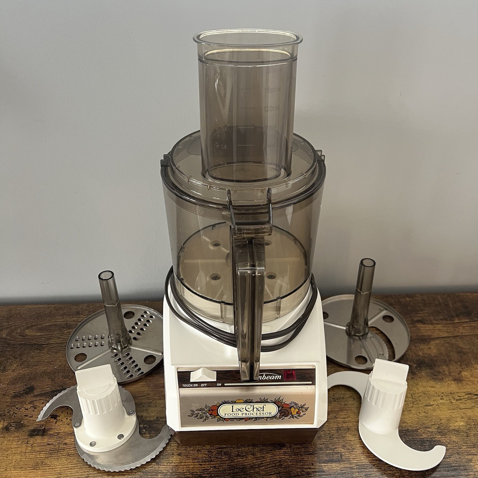 Vintage Sunbeam Le Chef Food Processor Model 14-11 TESTED WORKS
