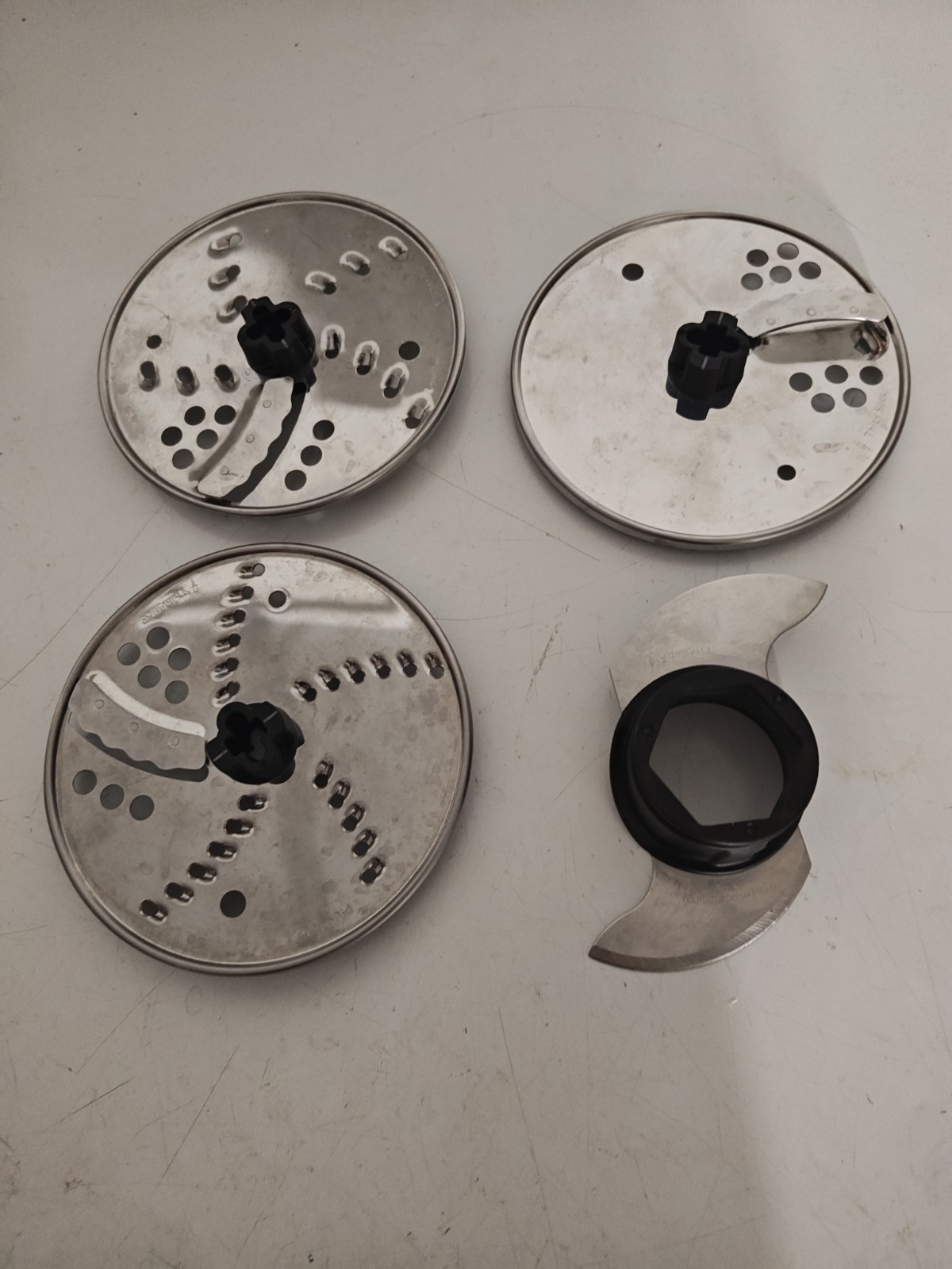 KitchenAid 9 Cup Food Processor KFP0919CU Replacement Disc Blades ONLY Set of 4