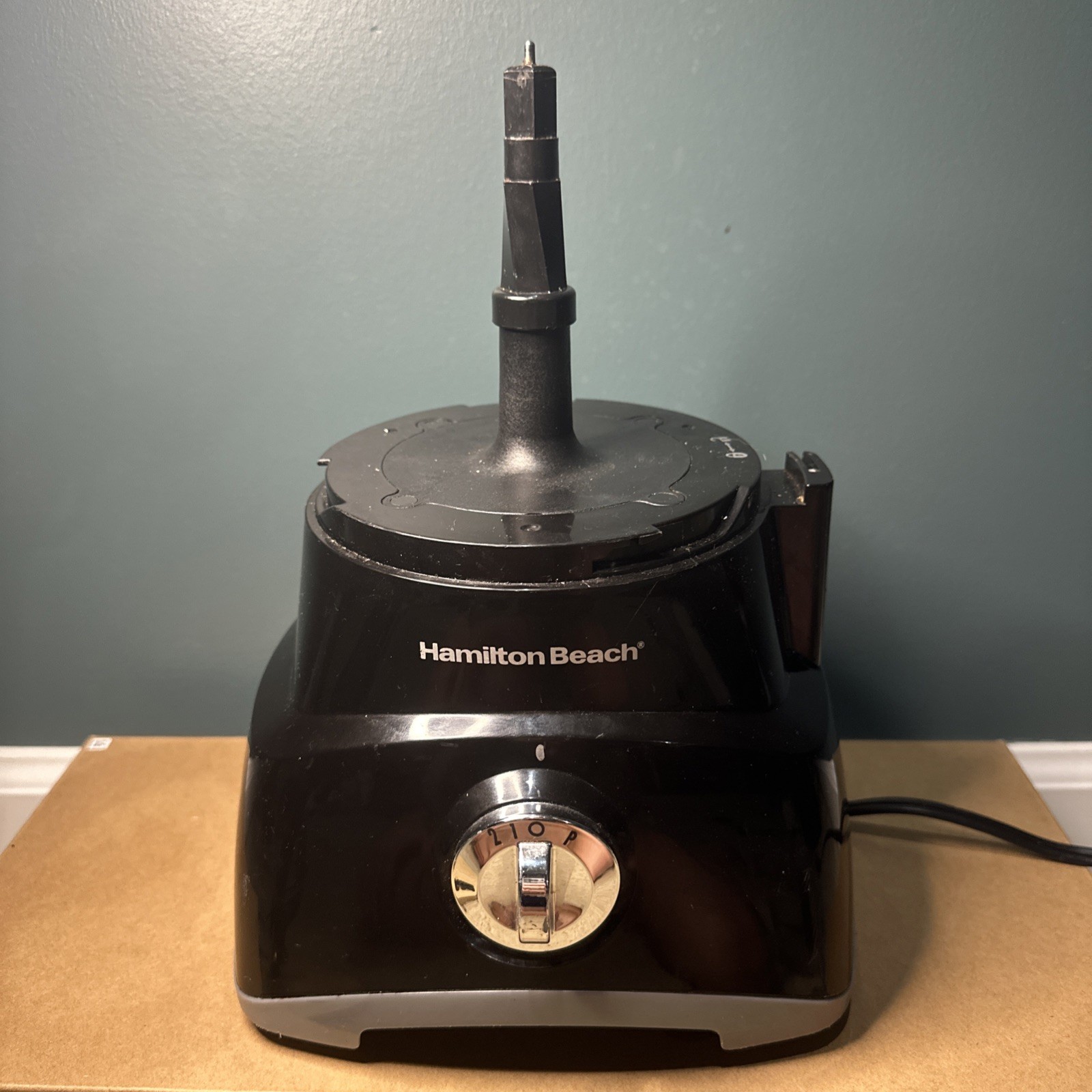 Hamilton Beach Model 70740 8 CupTwo Speed Food Processor Motor Base WORKS