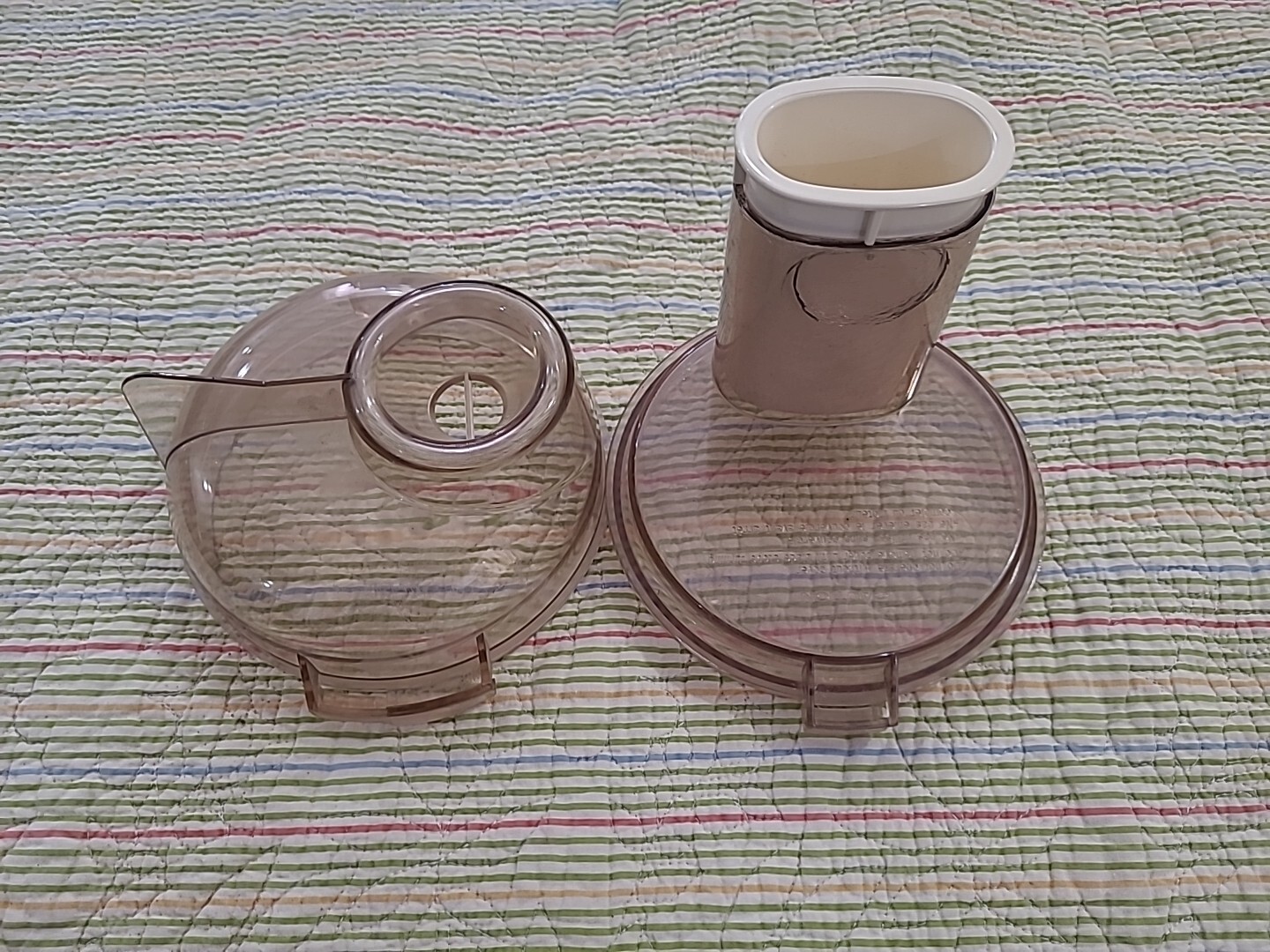 KitchenAid Food Processor KFP 400 Amber Lids Replacement Part Only