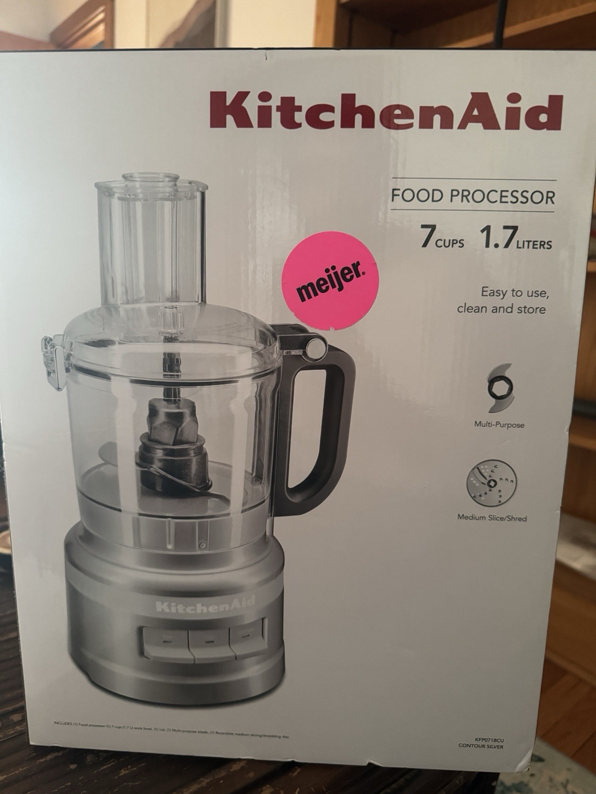 KitchenAid 7-Cup Food Processor 1.7L Capacity Shredder/Slicer BRAND NEW IN BOX