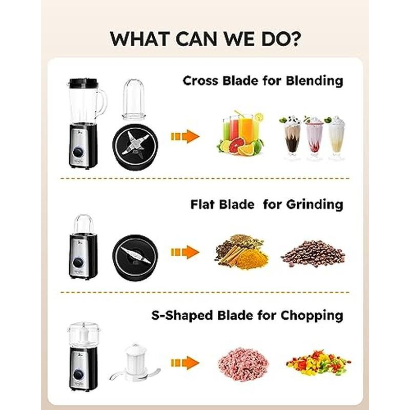 5 in 1 Blender Food Processor High Speed Electric Chopper Kitchen Tool New