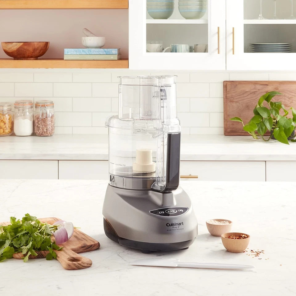 Cuisinart Prep 9 Cup Food Processor 600W Gun Metal DLC-2009GMAMZ New