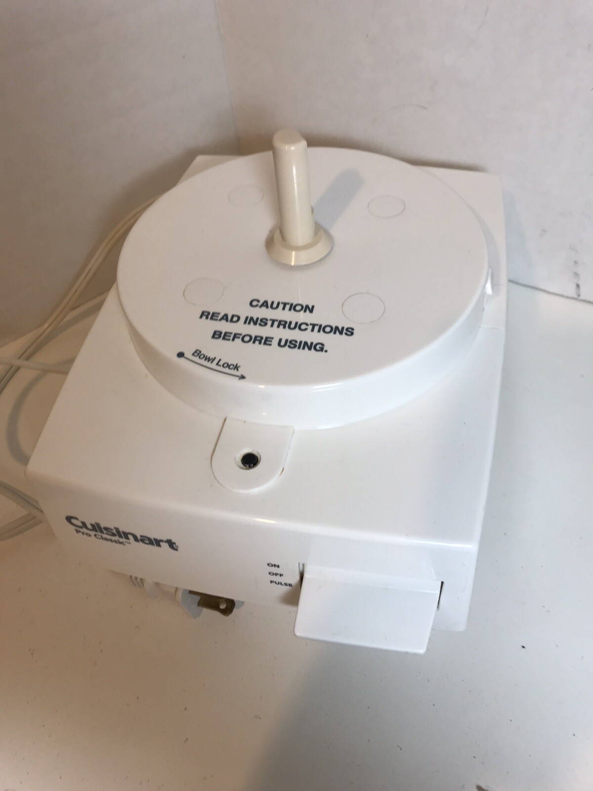 Cuisinart Pro Classic DLC 10S Base Motor TX(Type 25) Tested & Works DLC 118BGTX