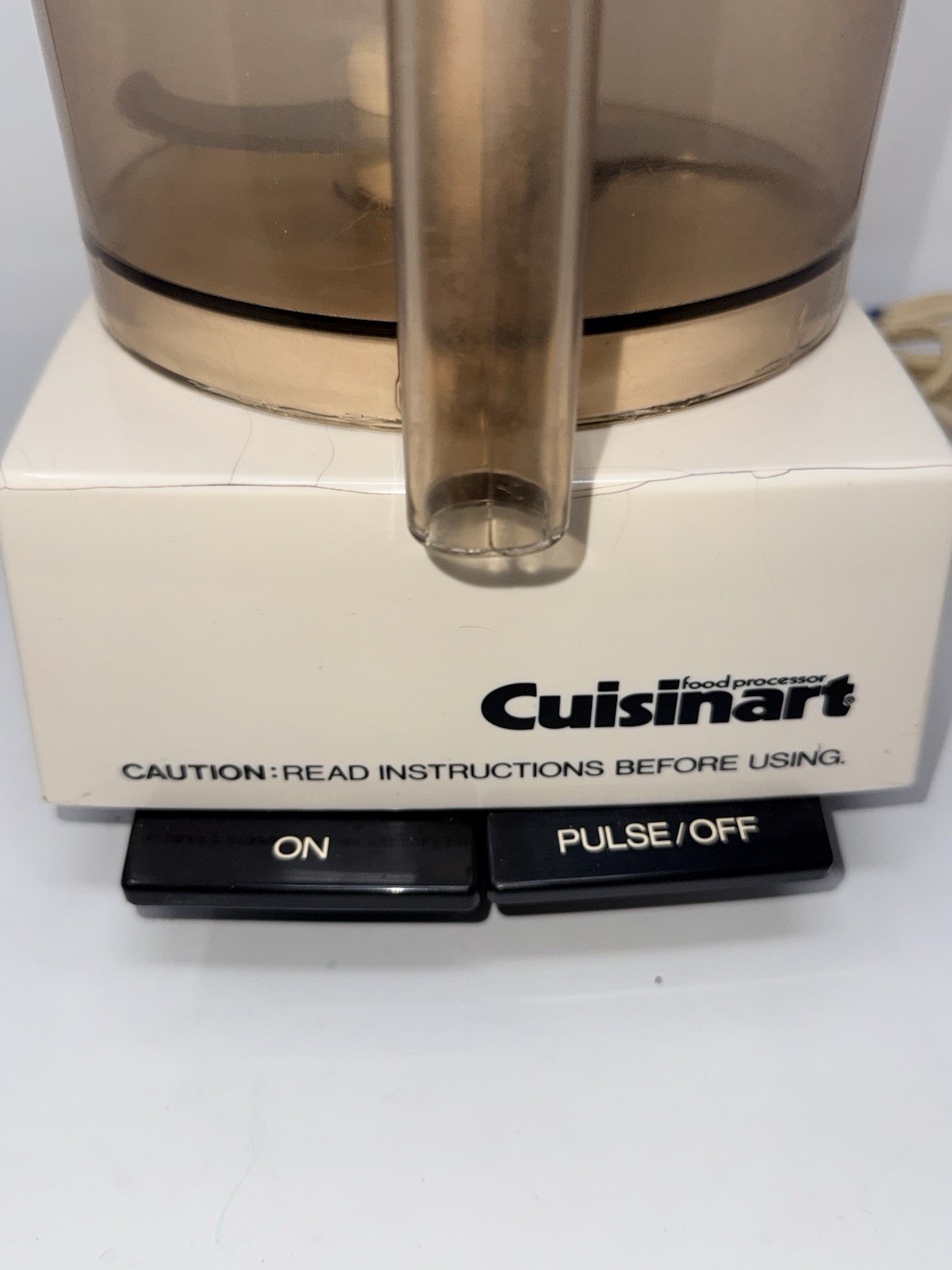 Vintage Cuisinart Food Processor Model DLC-7 Pro 14 Cup Made In Japan Tested