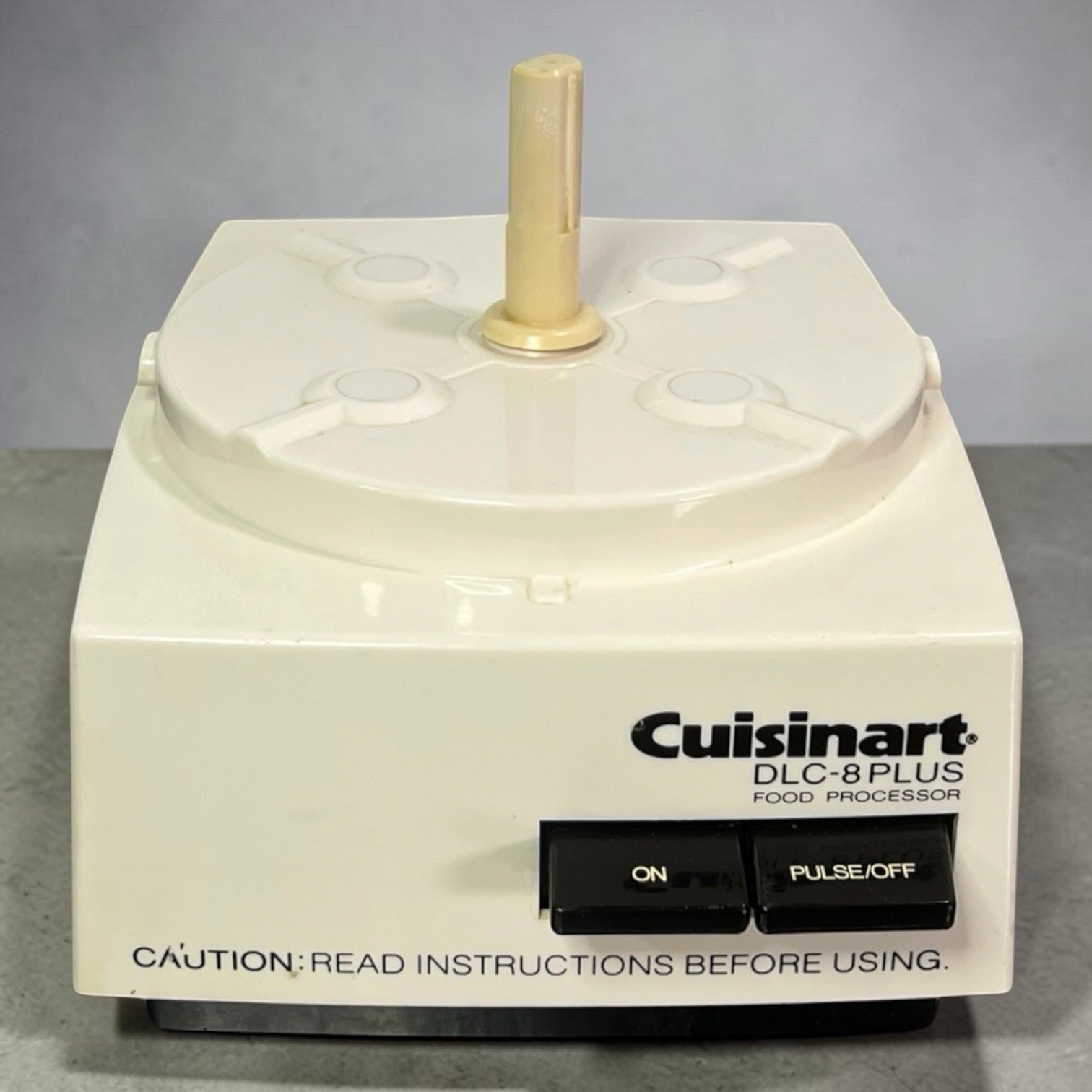 Cuisinart DLC-8 Plus Food Processor BASE MOTOR ONLY, Tested. Made In Japan