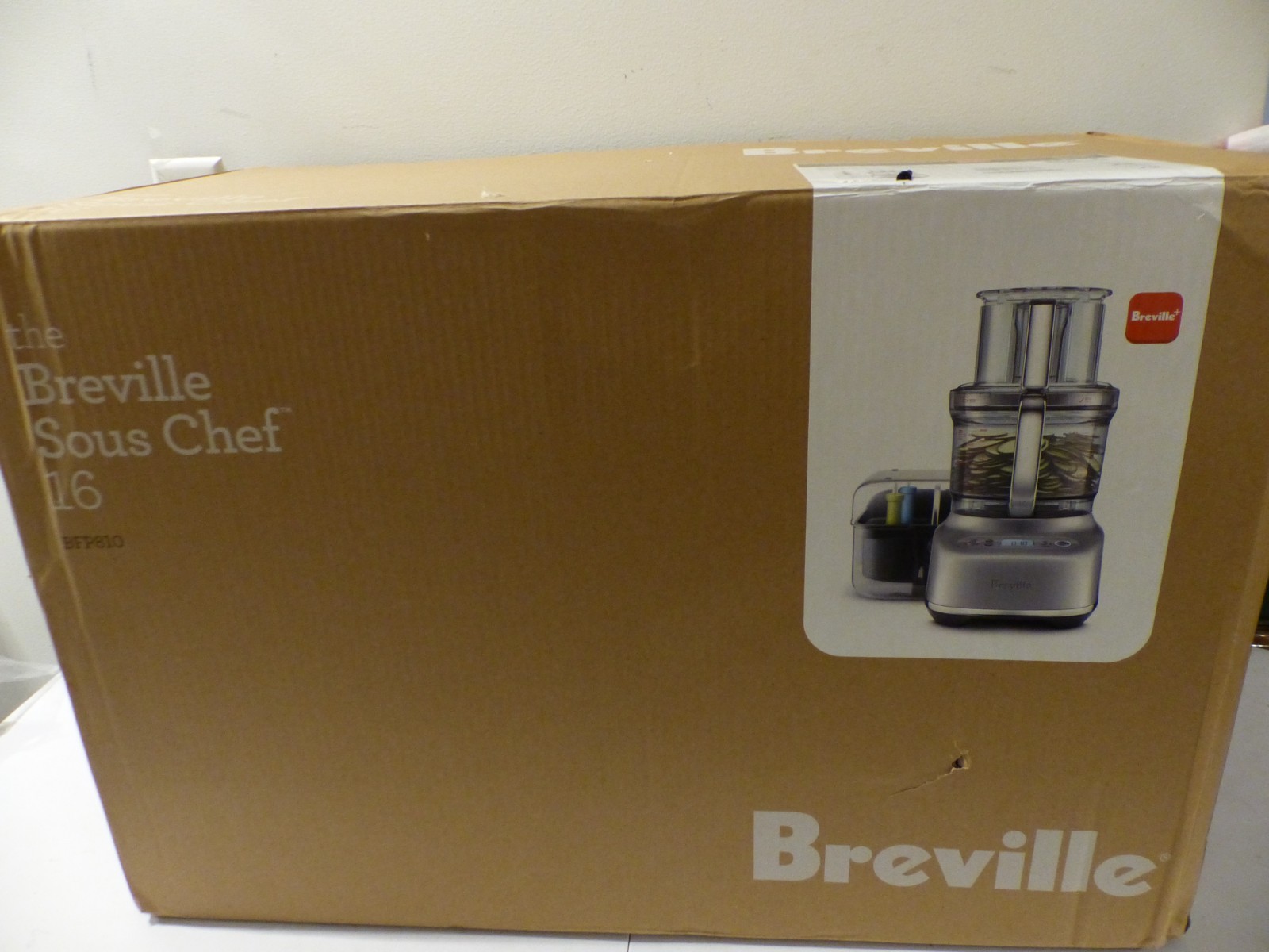 BFP810 Sous Chef 16 Cup Food Processor Large Brushed Stainless Steel FAST SHIP