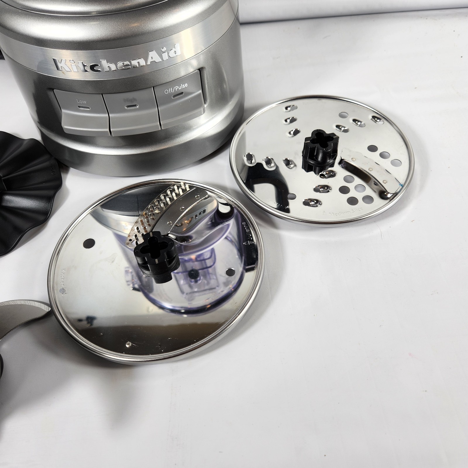 KitchenAid Food Processor Plus Silver Julienne Disc Slice Shred E105402