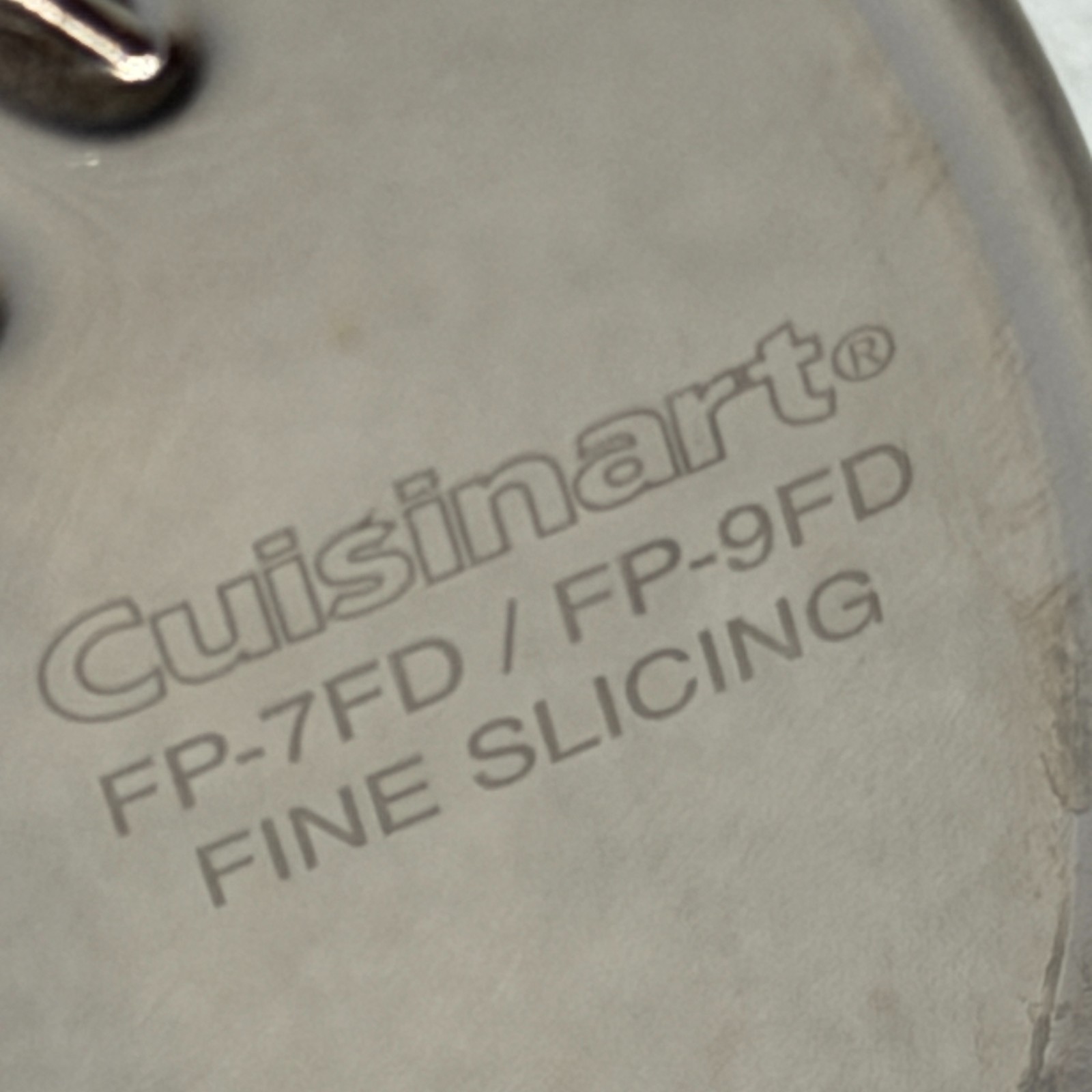 Cuisinart Food Pro FP-7 FP-9 Fine Medium Slice Shred Disc Set FP-7FD 9FD 7MD 9MD