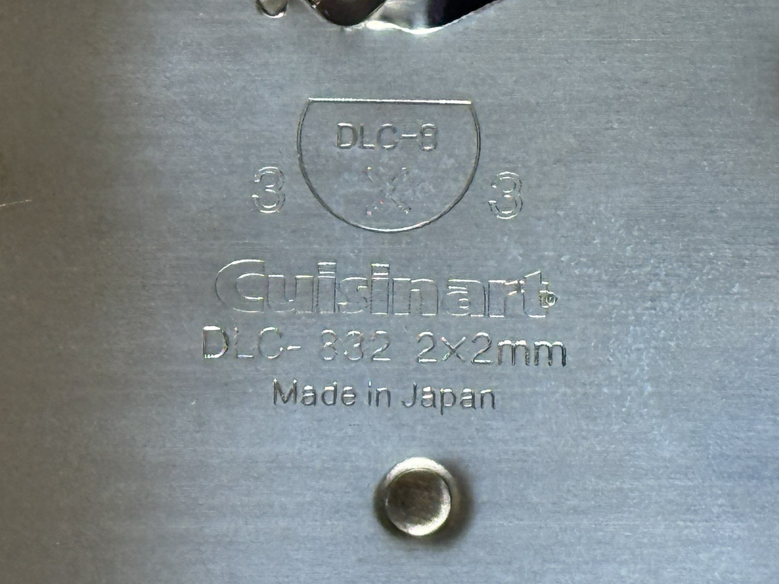 Vintage Cuisinart DLC-8 (7) Disc Set & Holder Made Japan DLC-834 837 836