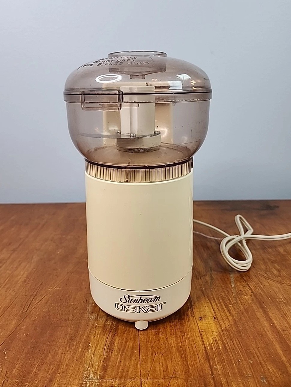 Sunbeam Oskar Food Processor 14081 Chopper Vintage Made in France Tested Works