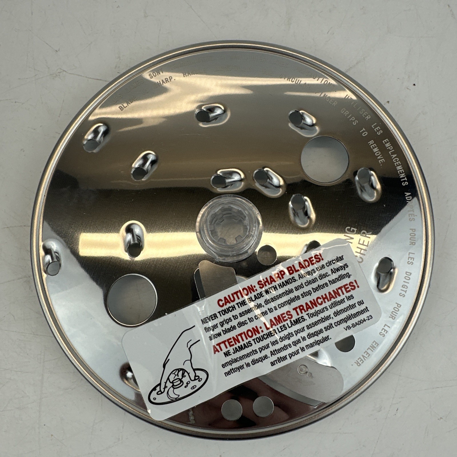 Veggie Bullet VB-101 102 Replacement Part 1C Shredding Slicing Disc Only OEM New