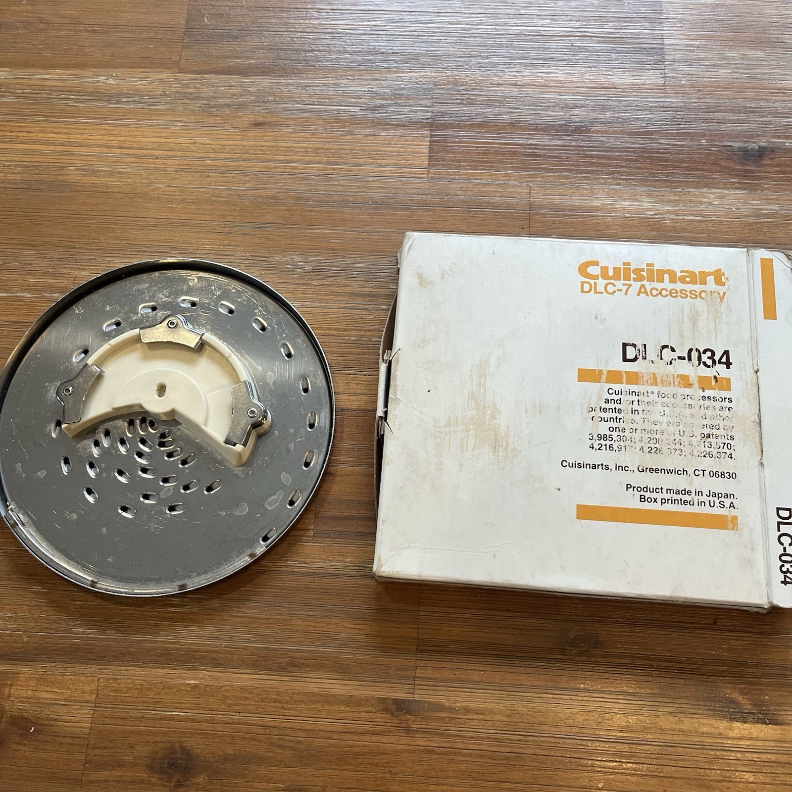 Cuisinart DLC-034 Fine Shredding Disc Blade Compatible with DLC-7 Food Processor