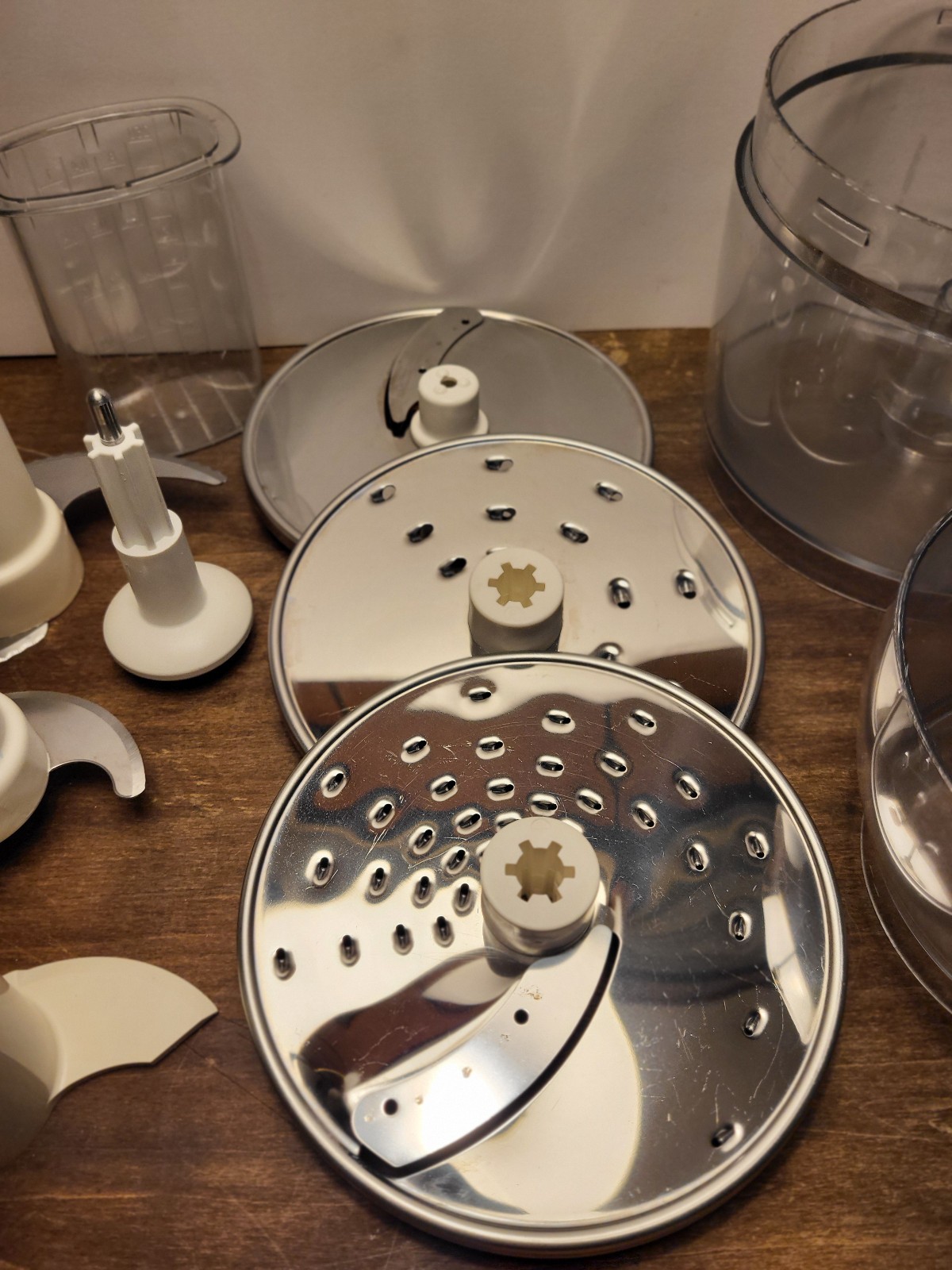 KitchenAid Food Processor KFP600WH Main Work Bowl NO LID Plus 9 Accessories