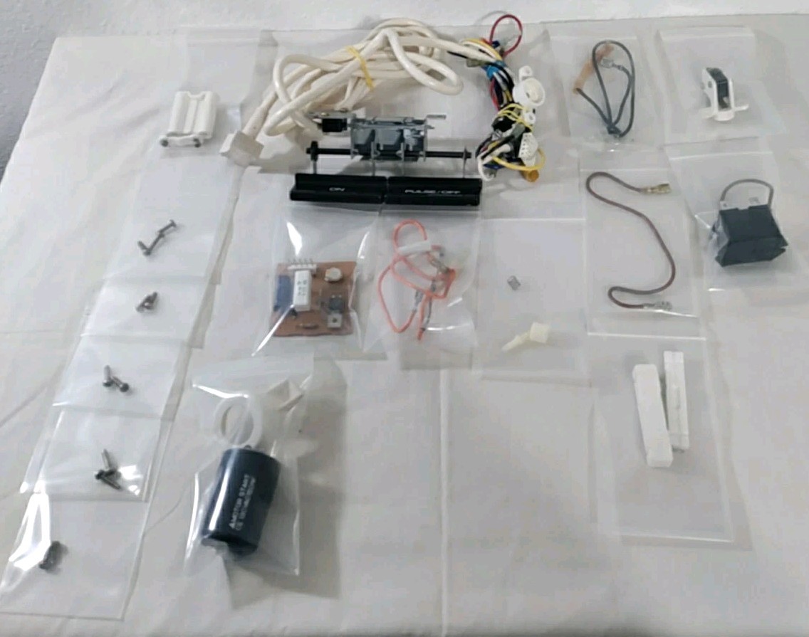 Cuisinart DLC-7P Super Pro Food Processor Replacement Parts LOT + Power Cord