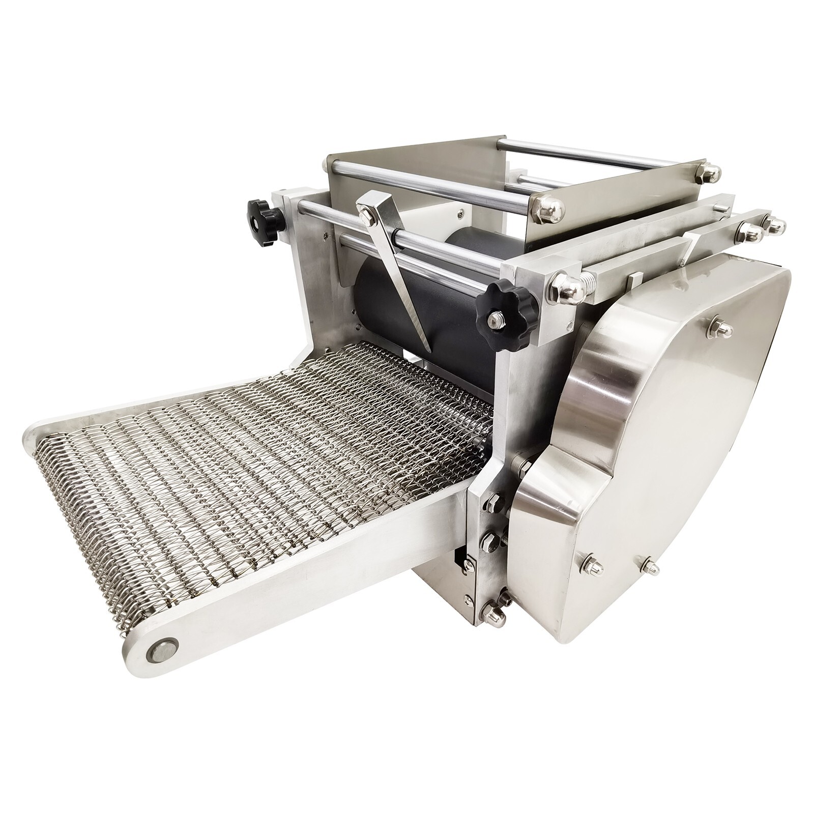 110V 400W 4.7″ Automatic Tortilla Machine 1-6mm Thickness Stainless Steel