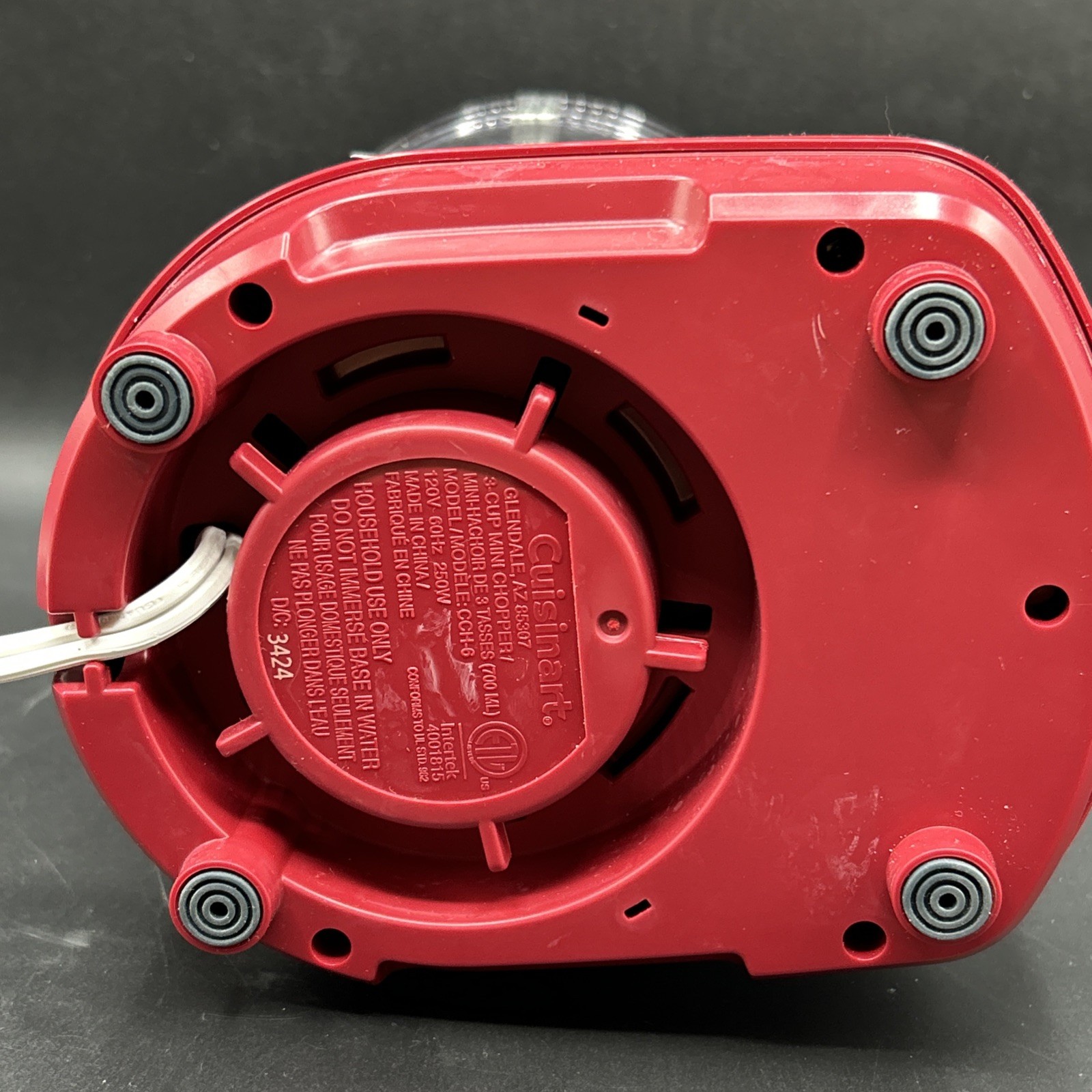cuisinart cch-6 red
