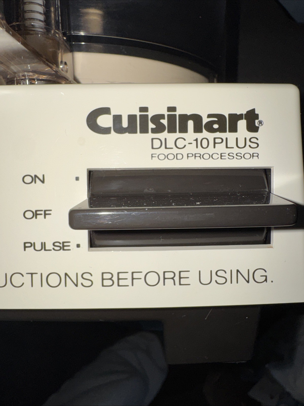Cuisinart DLC-10C Plus Pro Classic Food Processor Rarely Used Great Condition