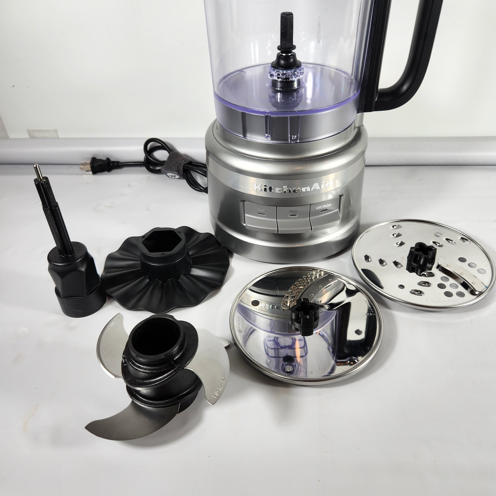 KitchenAid Food Processor Plus Silver Julienne Disc Slice Shred E105402