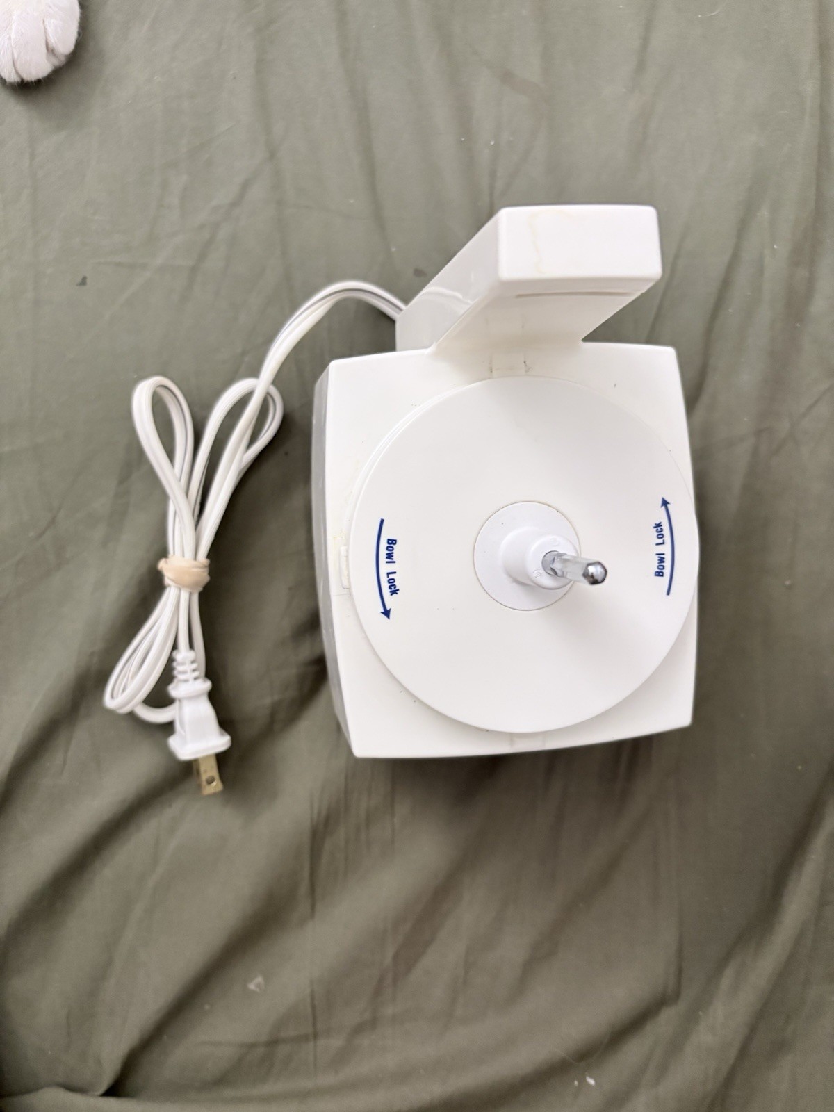 Cuisinart Mini-Prep DLC-1TX 250W 2-Speed Pulse Motor Base Only White/Blue
