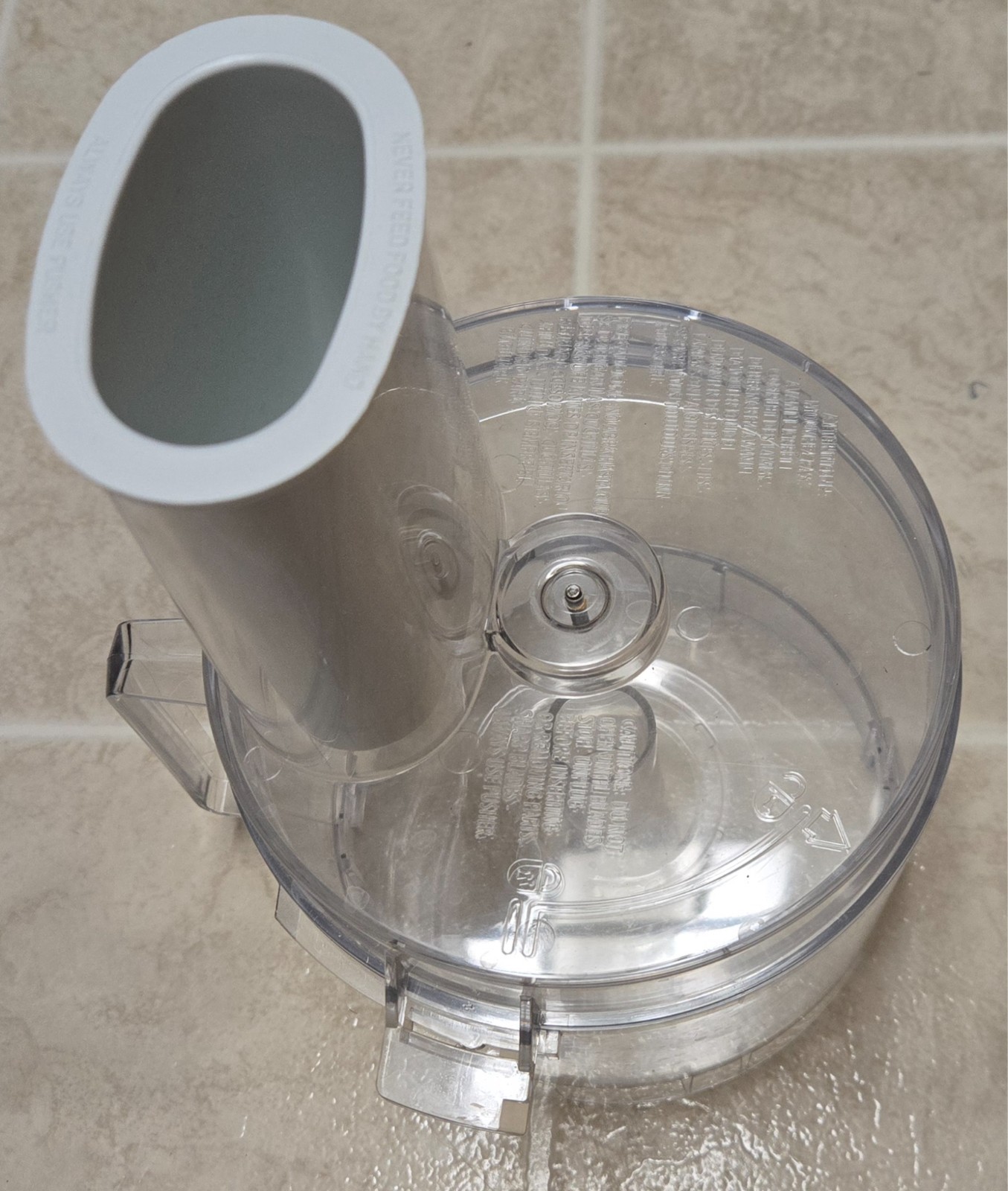 Bowl, Cover, Chute, and Pusher from Hamilton Beach Food Processor Model 702R