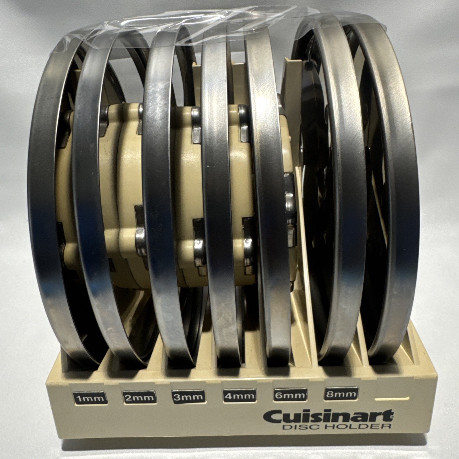 Cuisinart Food Processor Disc Holder DLC-077 with 7 Disc Blades