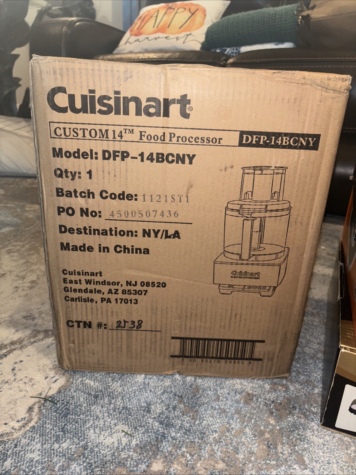 Cuisinart Custom 14 14-Cup Food Processor – Brushed Stainless (DFP-14BCNY)