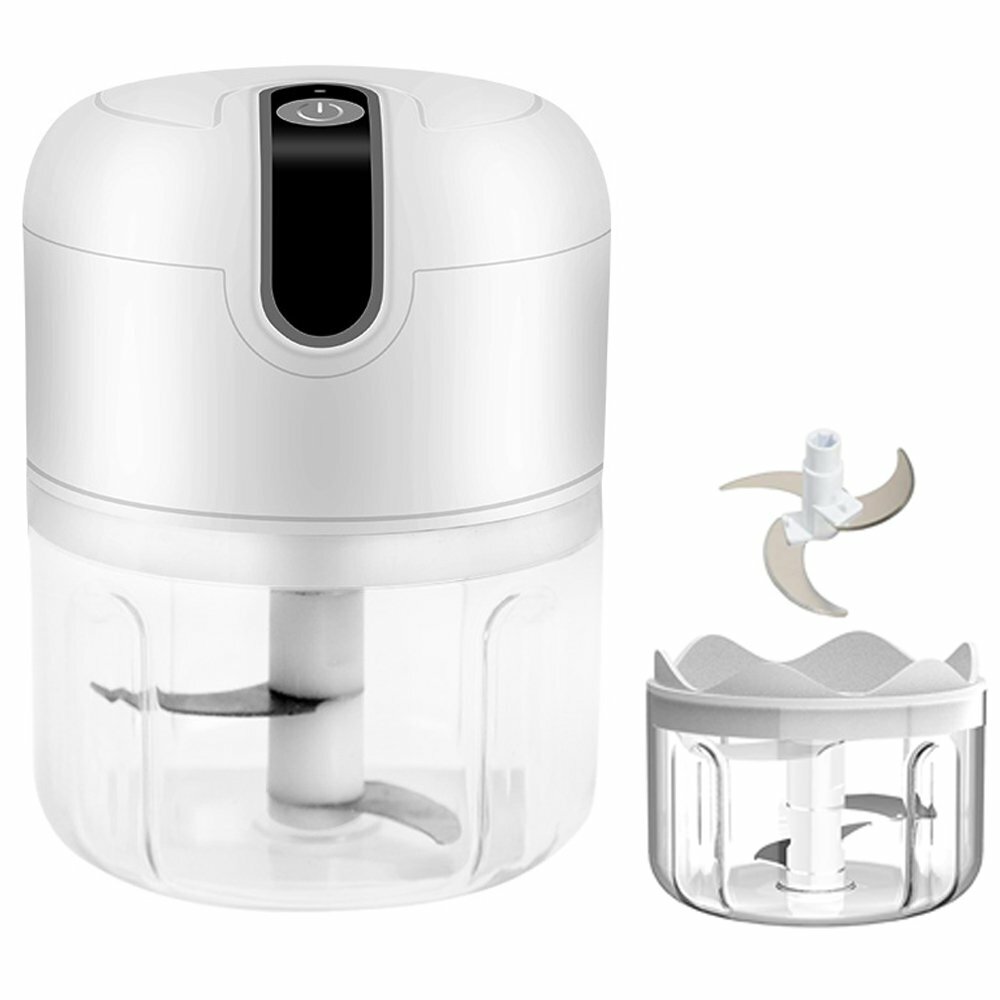 Electric Mini Garlic Spice Chopper Blender Mincer Food Processor USB Charging