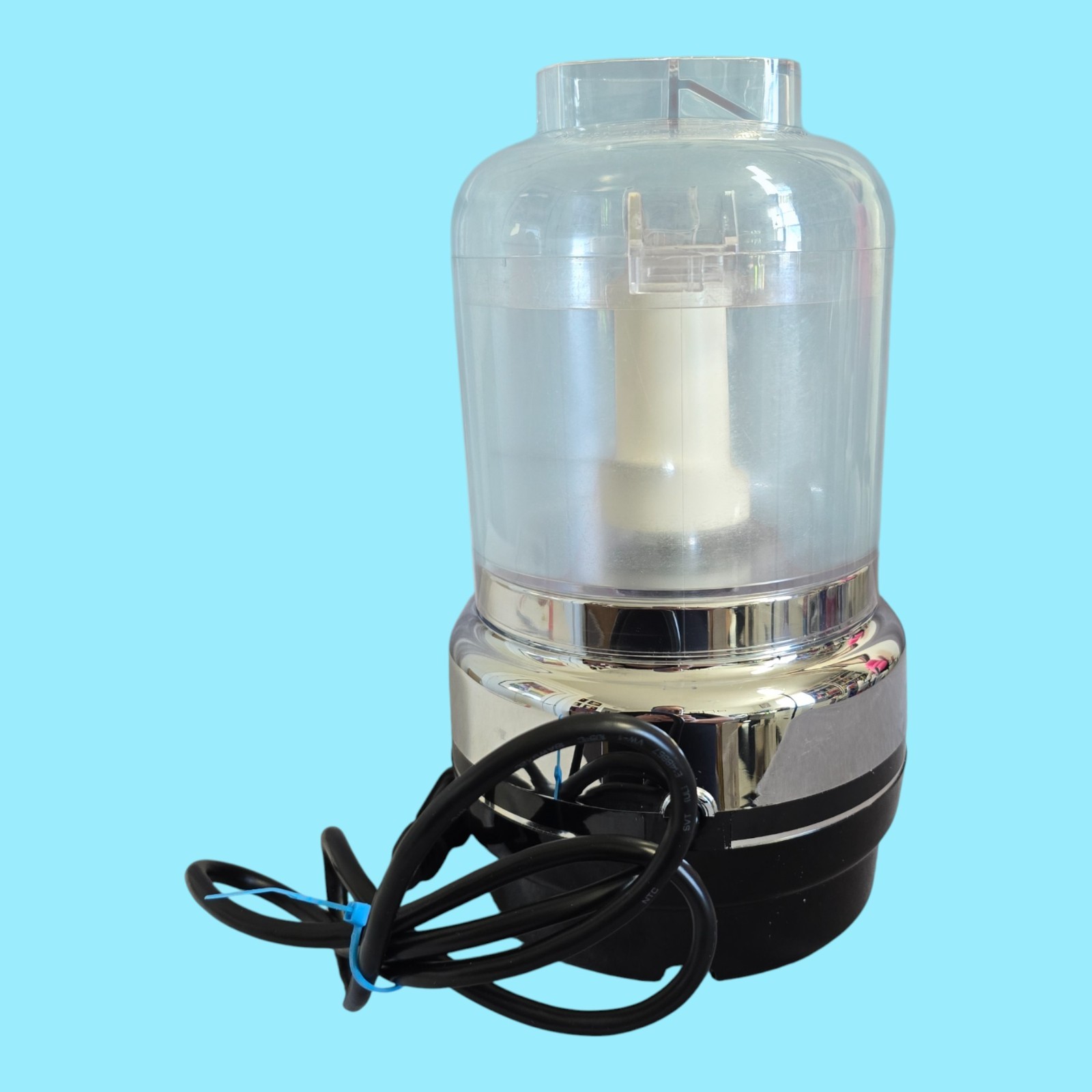 Kitchen Aid Chef’s Chopper Series Food Processor KFC3100 Chrome TESTED & WORKS!