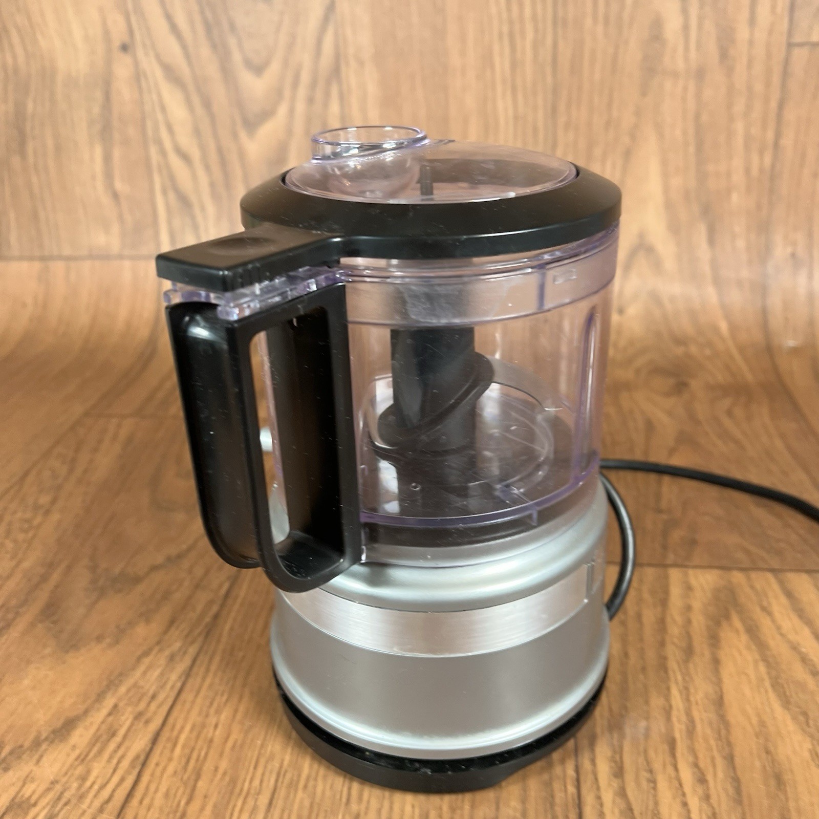 KitchenAid 3.5 Cup Mini Food Processor – KFC3516 – Light Silver: 2-Speed Chopper