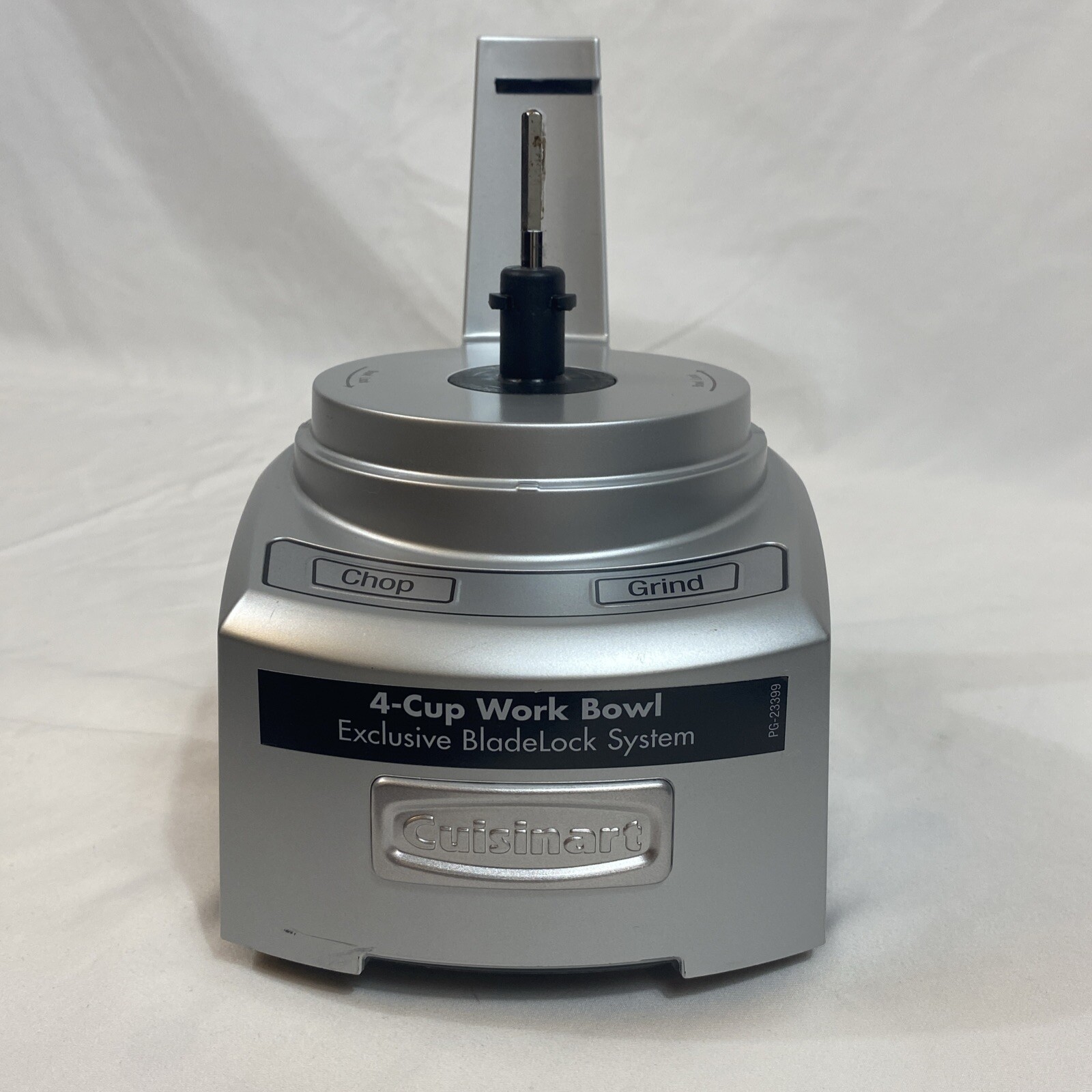 Cuisinart TESTED WORKS GREAT Genuine 4-Cup Food Processor CGC-4PC3 BASE ONLY