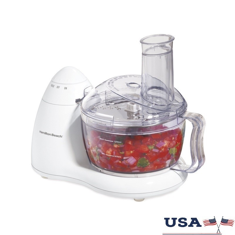 8 Cup Food Processor Slicing Chopping Mixing Shredding Dishwasher Safe BPA Free