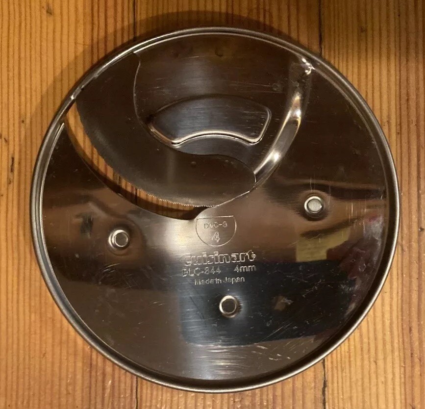 Cuisinart Food Proc DLC-8M Japan Disc Set 4mm Slice DLC-844 & Shred DLC-837 Med