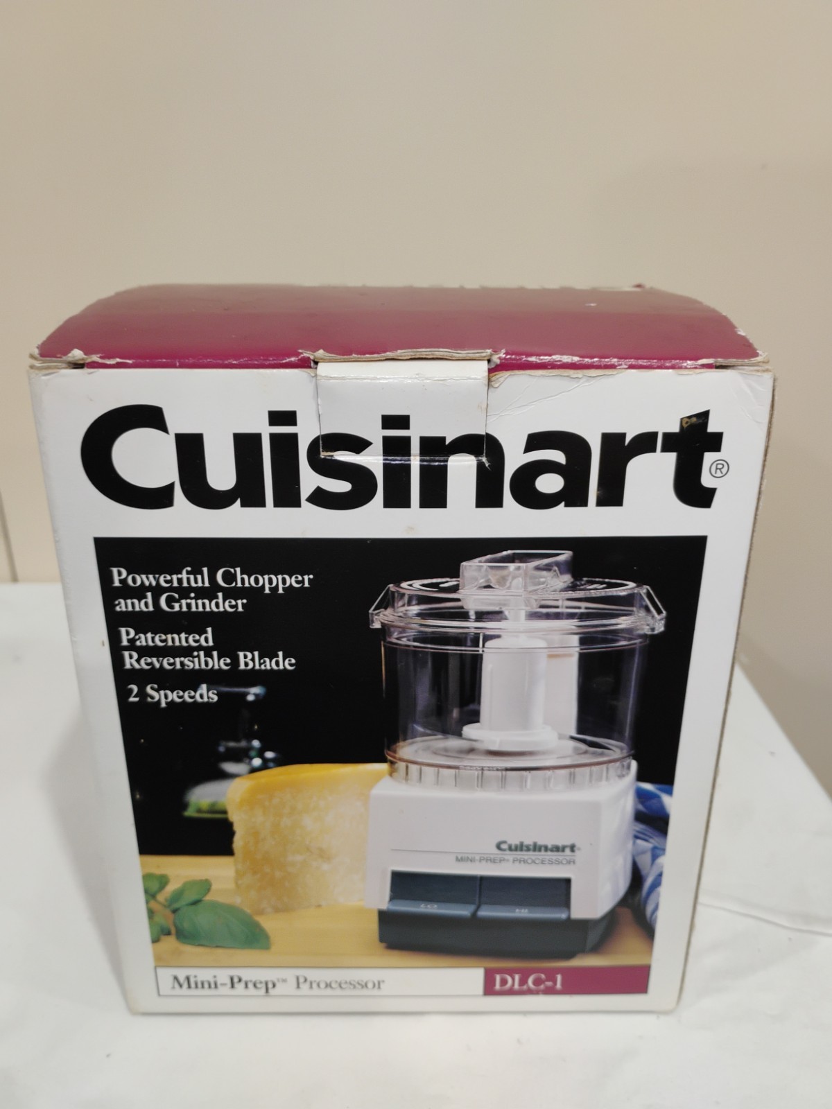 Cuisinart Mini-Prep Food Processor DLC-1 NEW In Box Original Vintage
