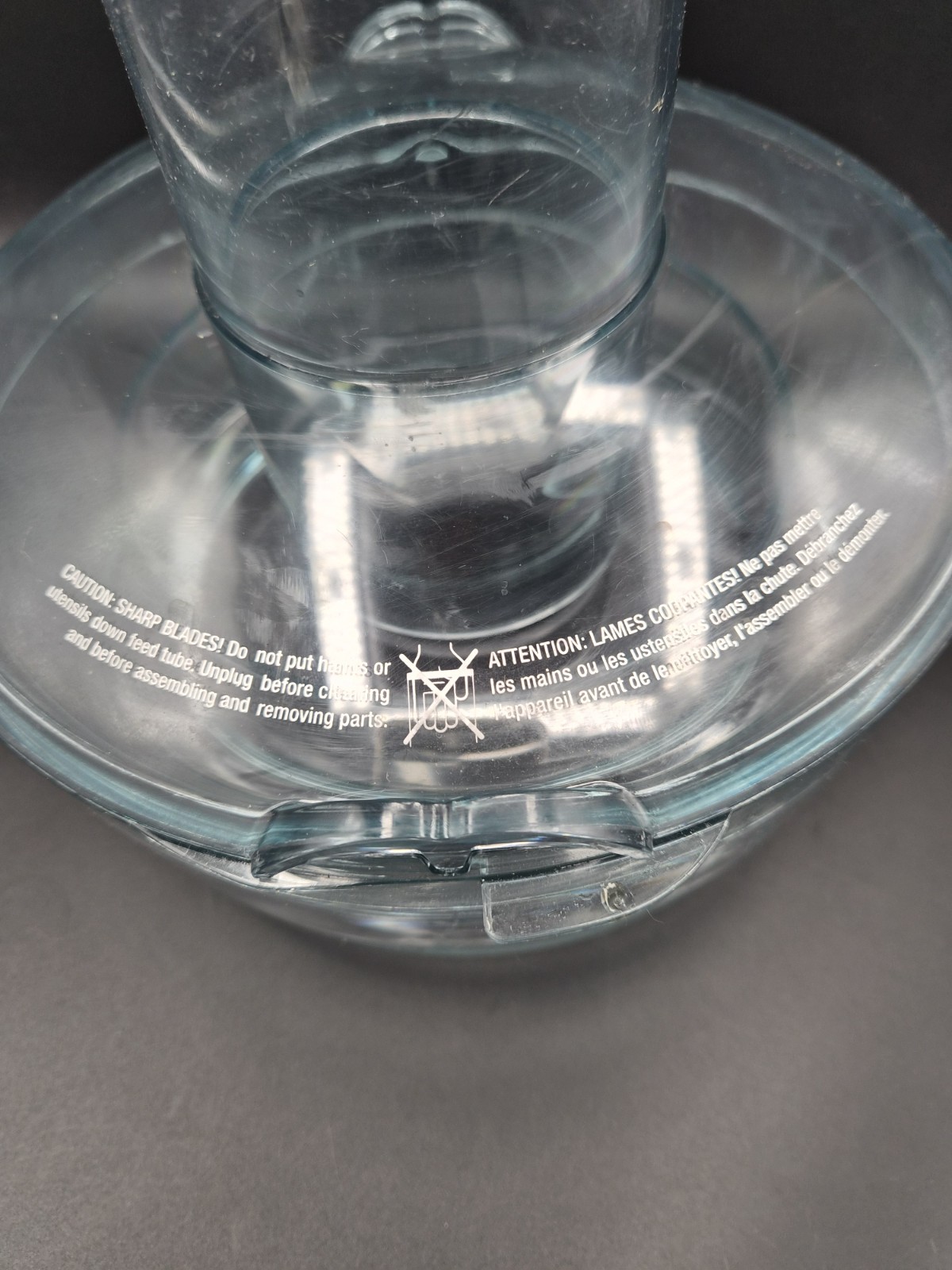 Cuisinart 14 Cup Work Bowl & Lid DFP-14 DLC-005AGTXT1 DFP-14NWBCT1 Tritan 4-Tab