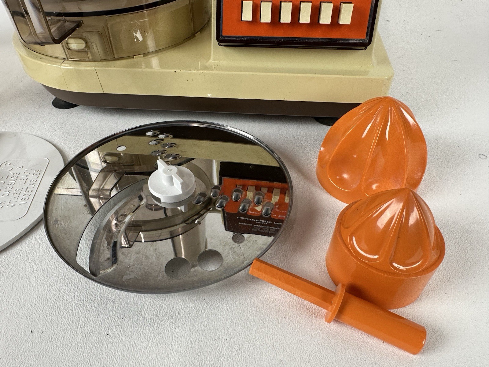 Hamilton Beach Scovill 6 Speed Plus Food Processor 712 Vintage