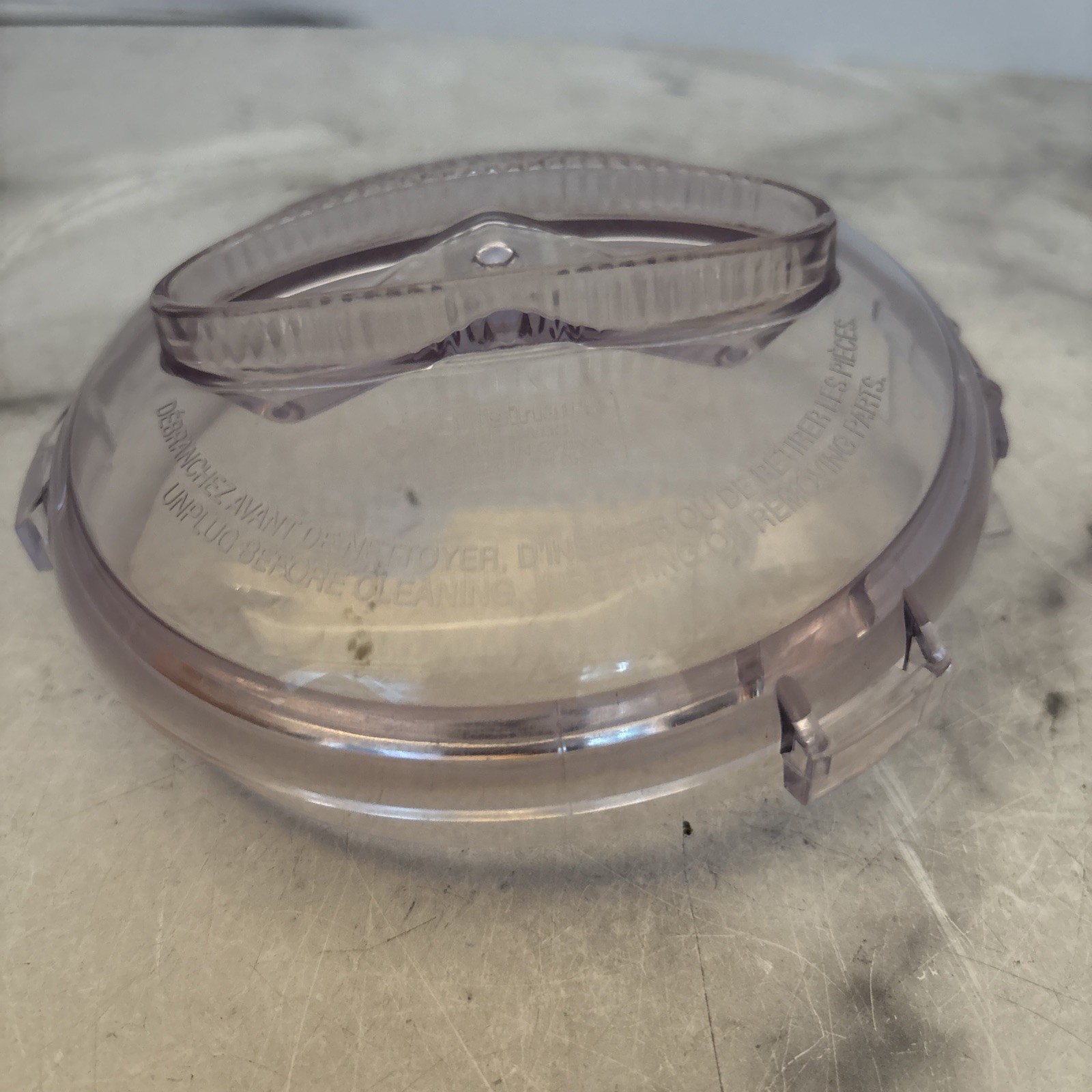 Cuisinart CH-4WBC 4 Cup LID ONLY For CH-4 Food Choppers Processors No Bowl