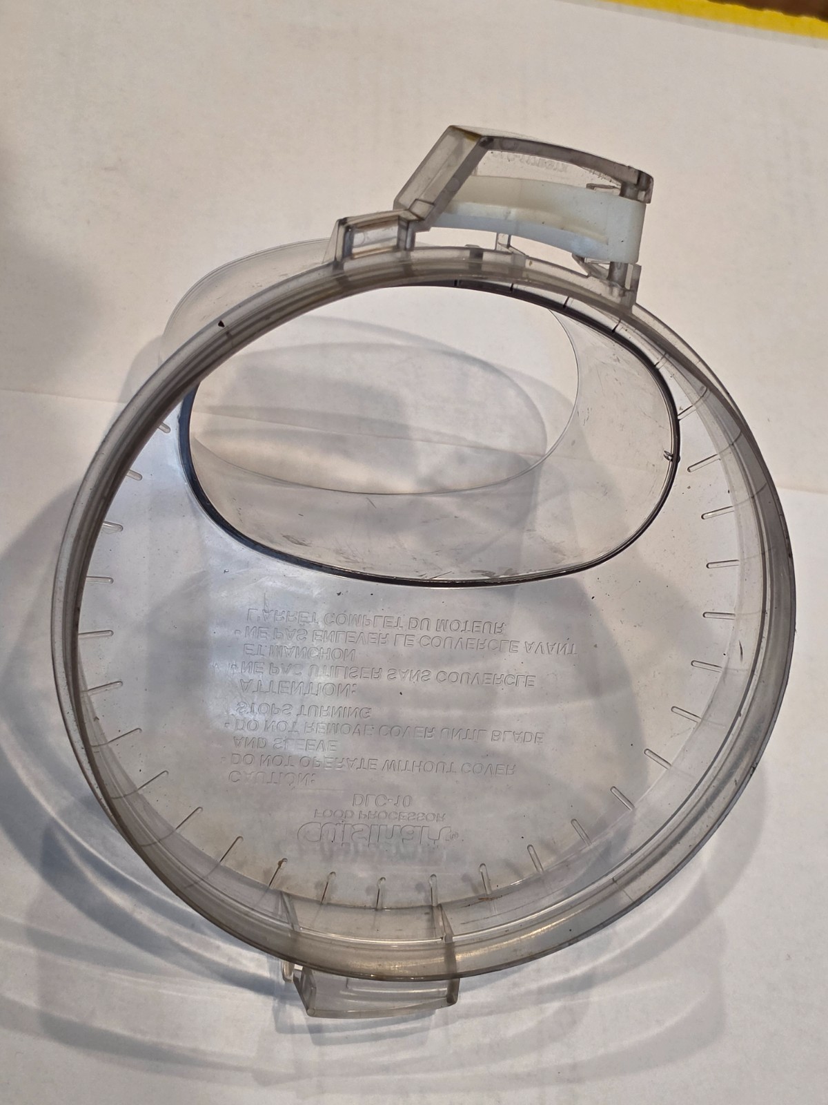 GENUINE OEM CUISINART LID DLC-177BGTX FOR DLC-10 FOOD PROCESSOR G4.3