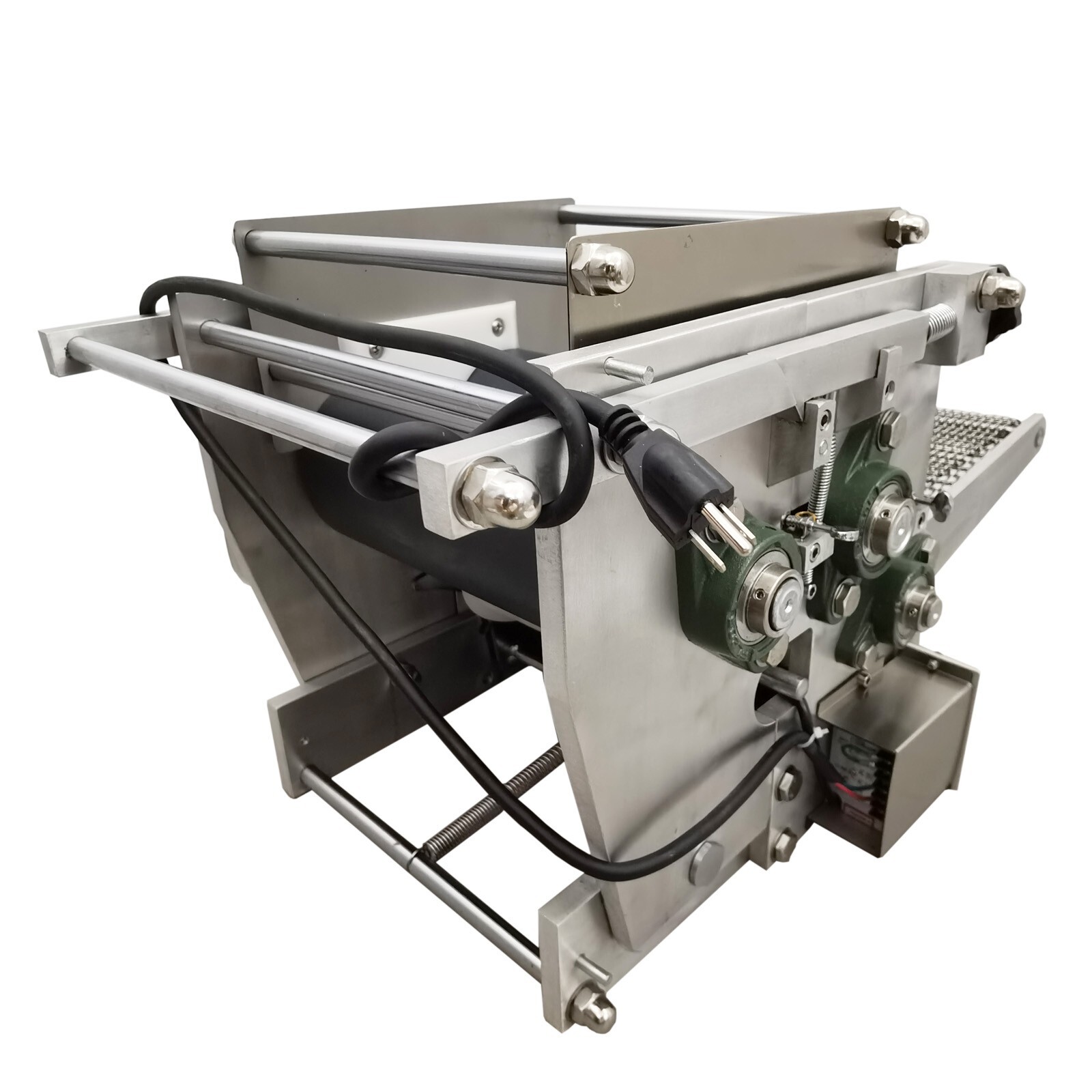110V 400W 7.1″ Commercial Corn Tortilla Making Machine 0.04″-0.24″ Thickness