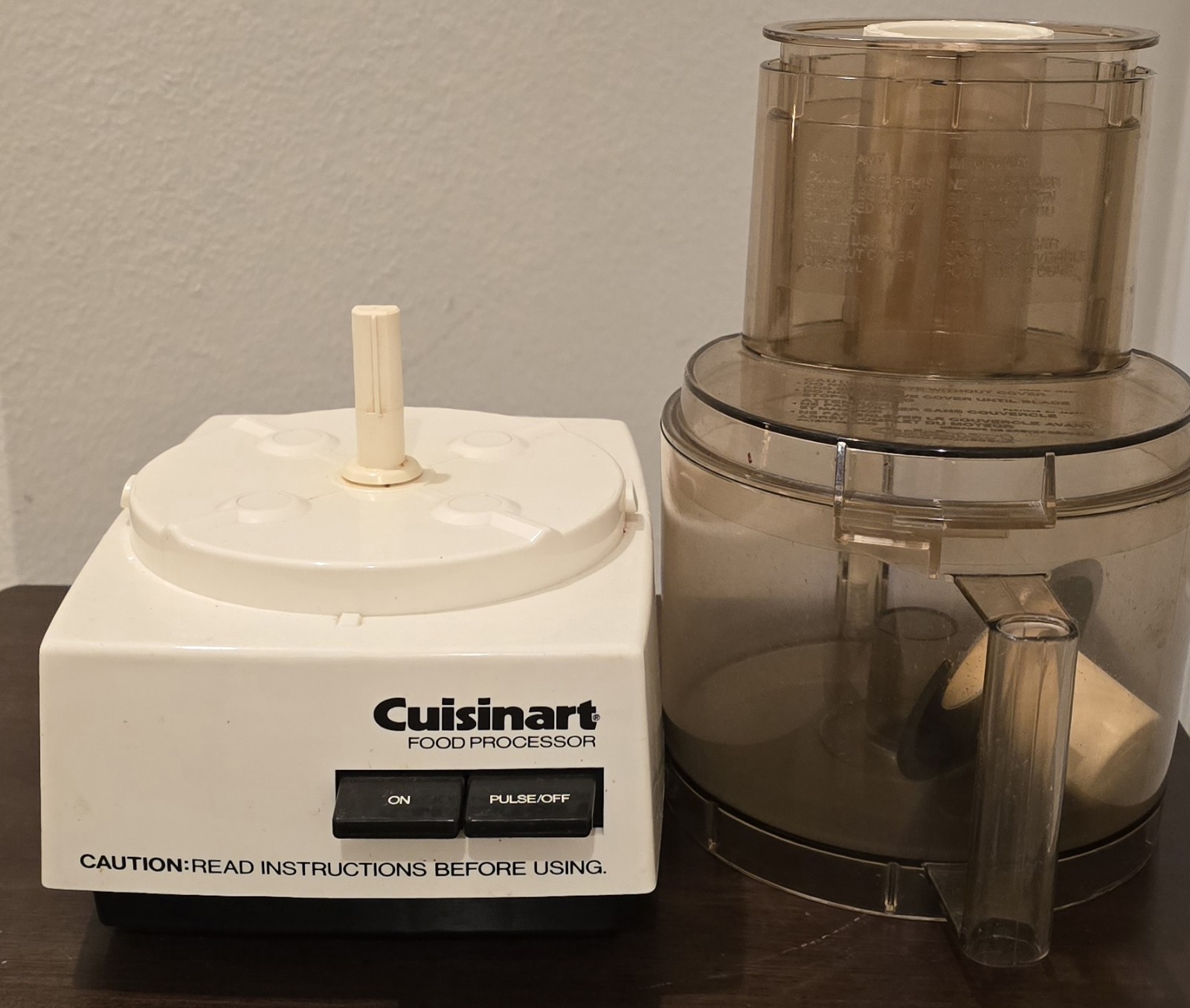 Cuisinart DLC-8E Food Processor 7 Cup Model Made In Japan