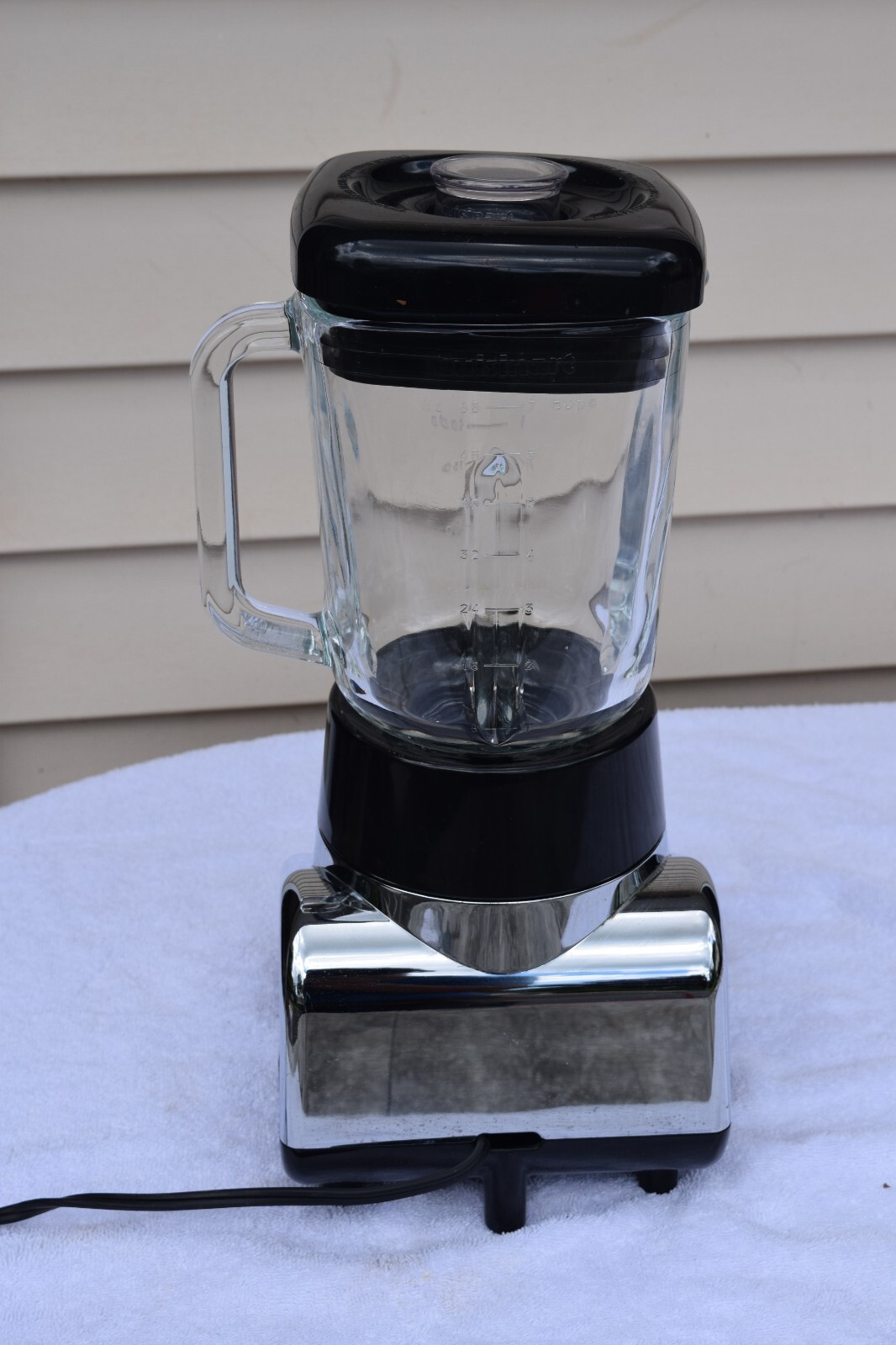 Cuisinart Blender Power Blend Duet 600W Motor Base & Glass Jar Top BFP-10CH TX6