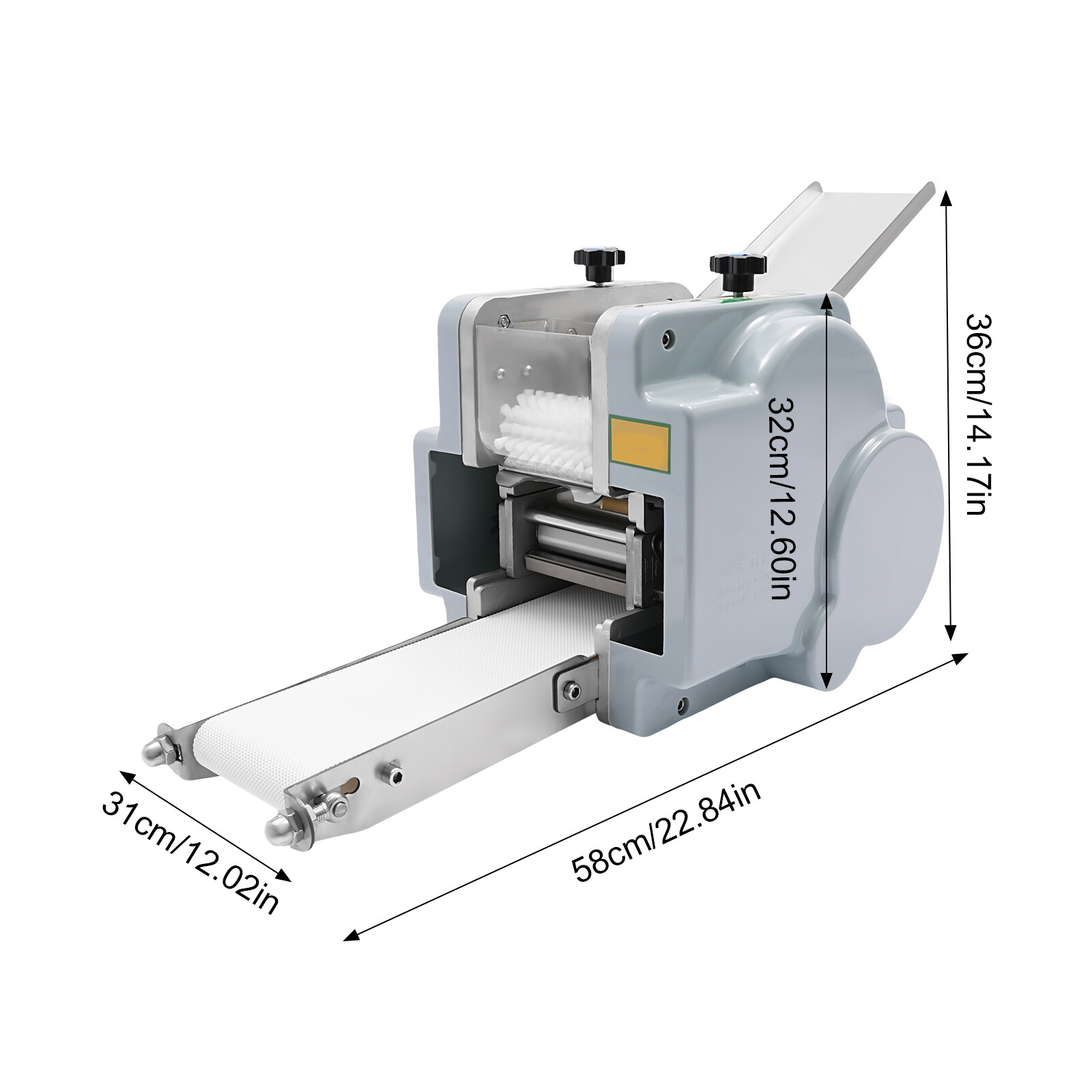 110V Automatic Dumpling Skin Machine Dumpling Wrapper Maker 60 Pieces/Min