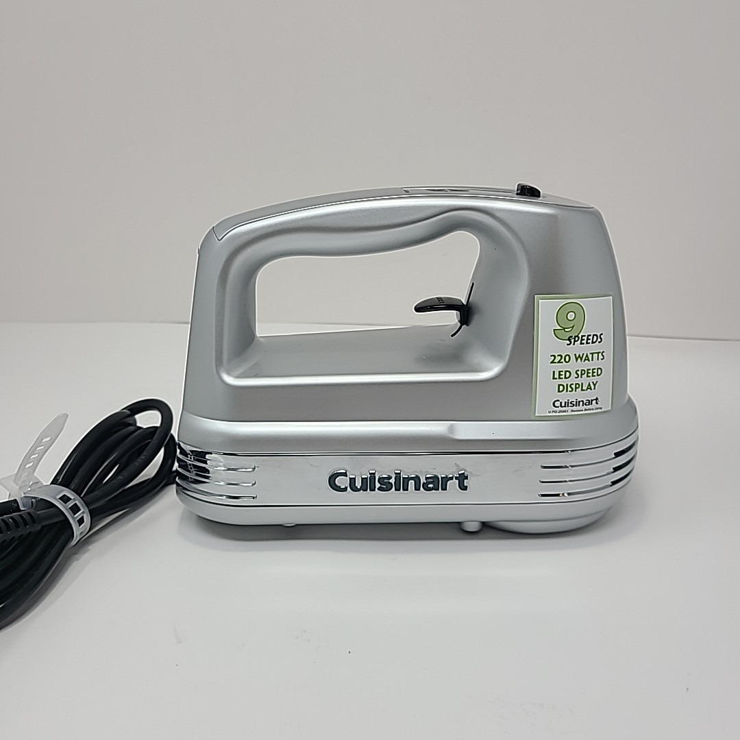 HM-90BCS CUISINART Power Advantage PLUS 9 Speed Hand Mixer – BRUSHED CHROME