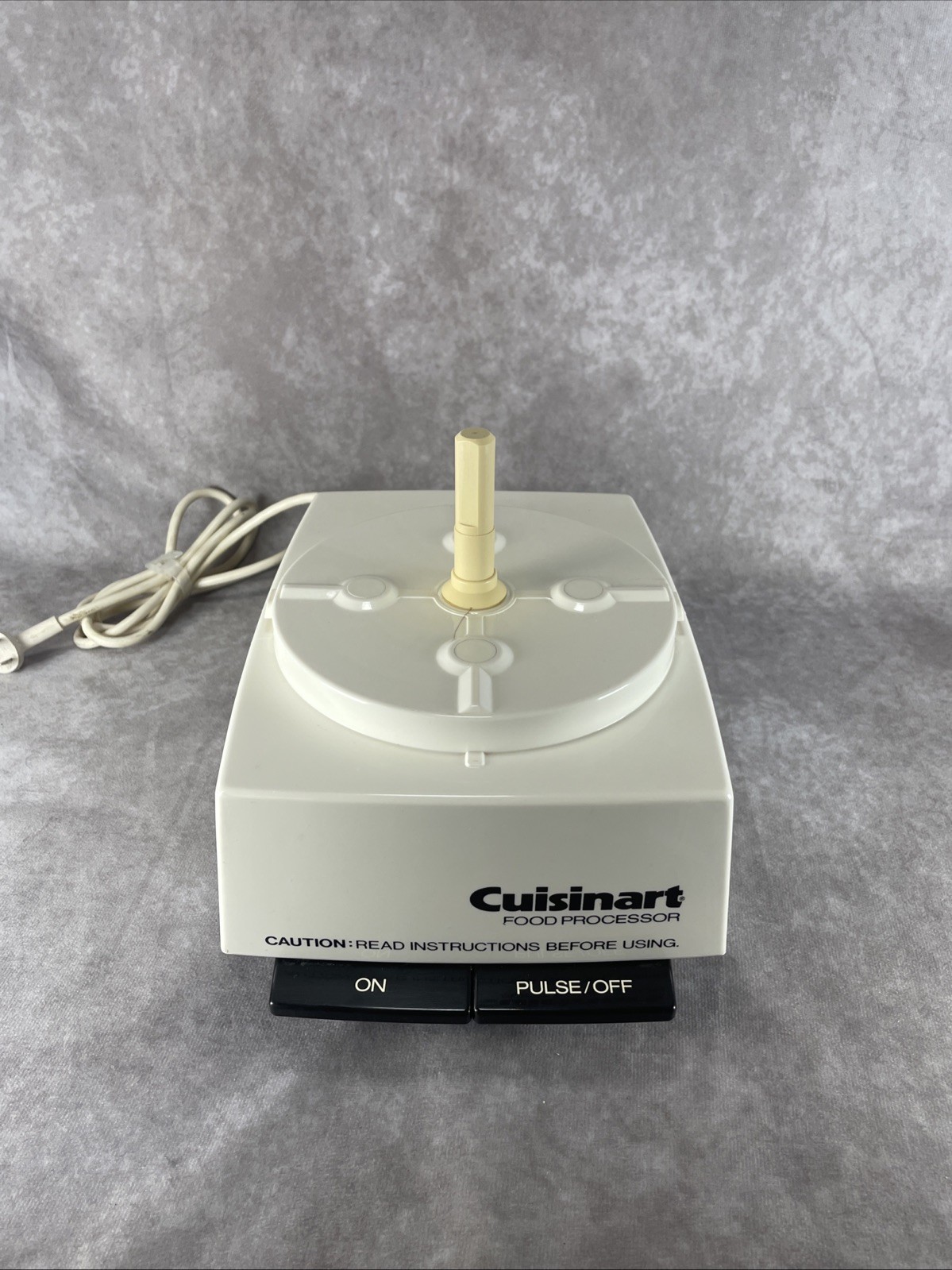Vtg Cuisinart DLC-7E Food Processor Motor Base Only Replacement Tested ++ Japan