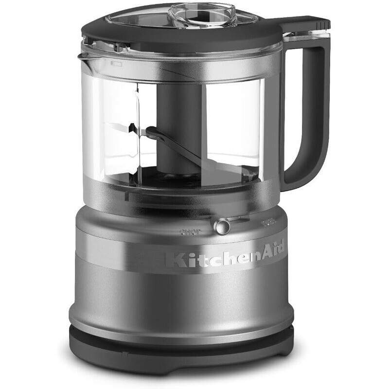 3.5 Cup Food Chopper Mini Processor W/ Locking Blade & Easy Pour Spout 240 Watts